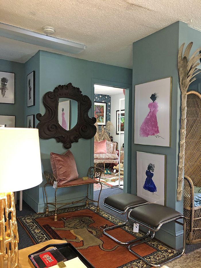 dressing room interiors paintings