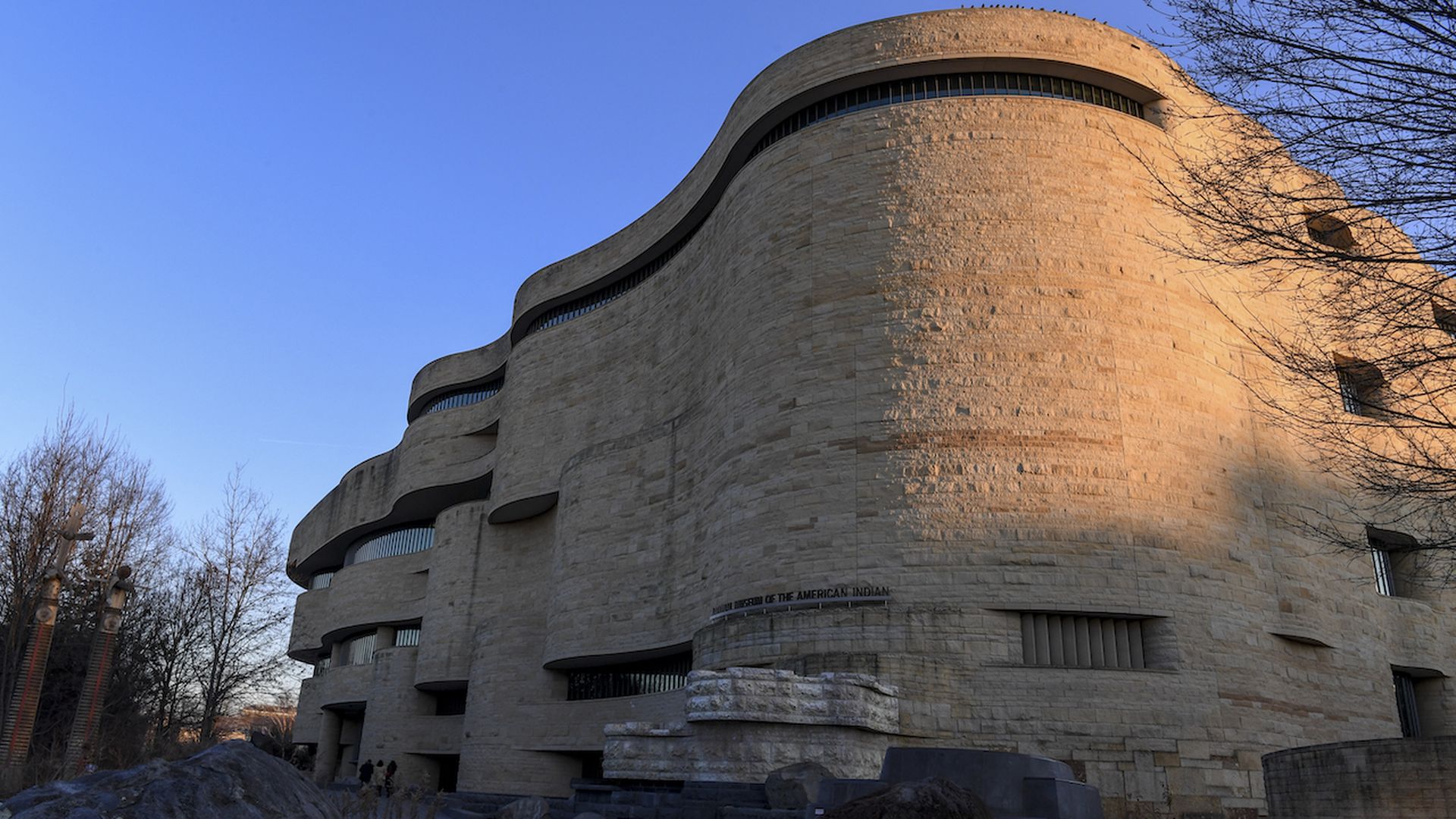 The National Museum of the American Indian on the National Mall. (Photo by Jonathan Newton / The Washington Post via Getty Images)