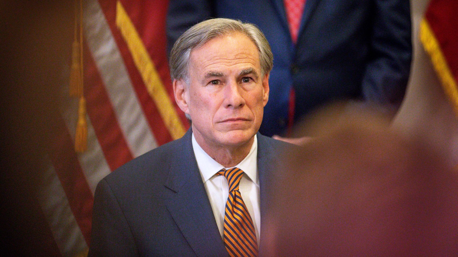 Texas Gov. Greg Abbott (R) during a signing ceremony in Austin on June 8.