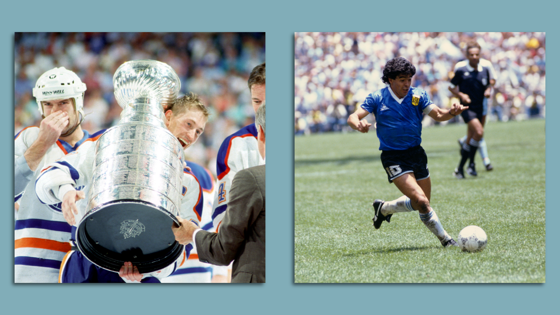 Gretzky and Maradona