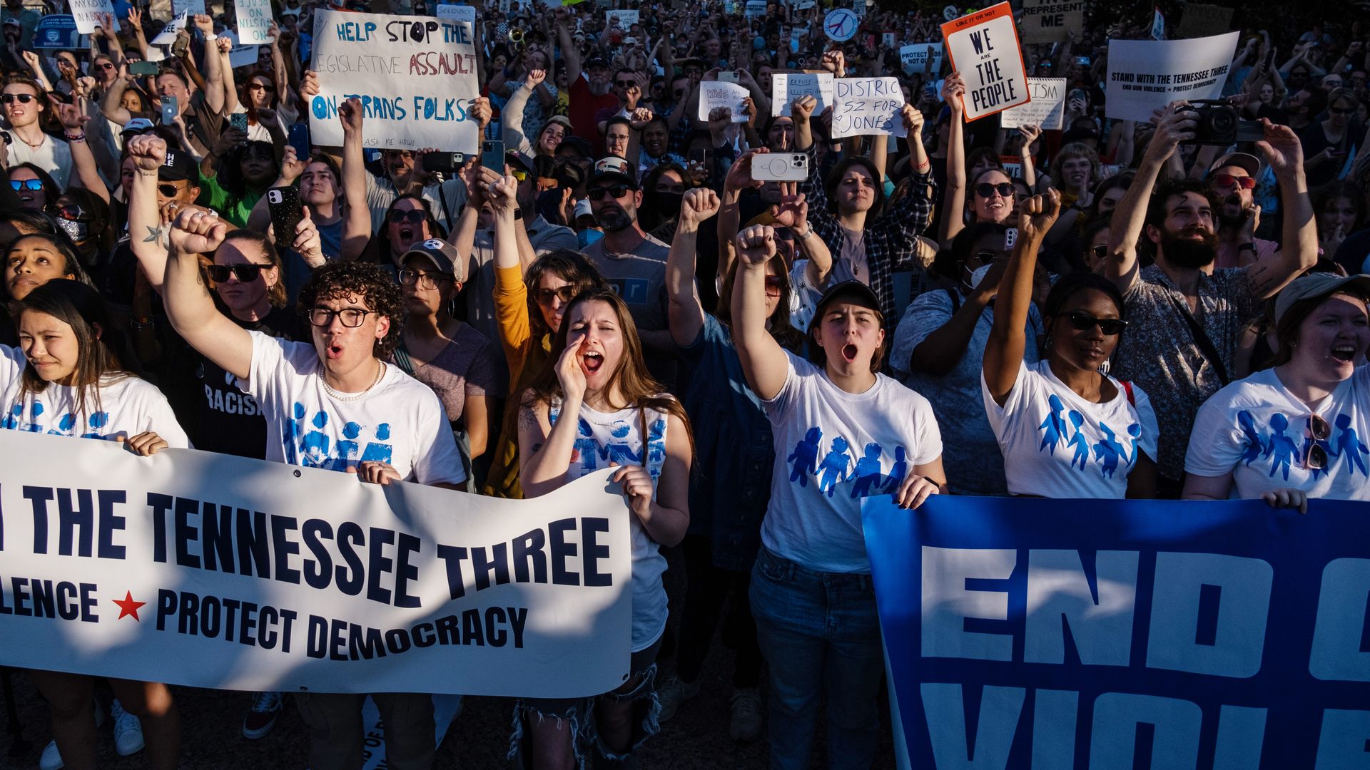 Tennessee Three protests