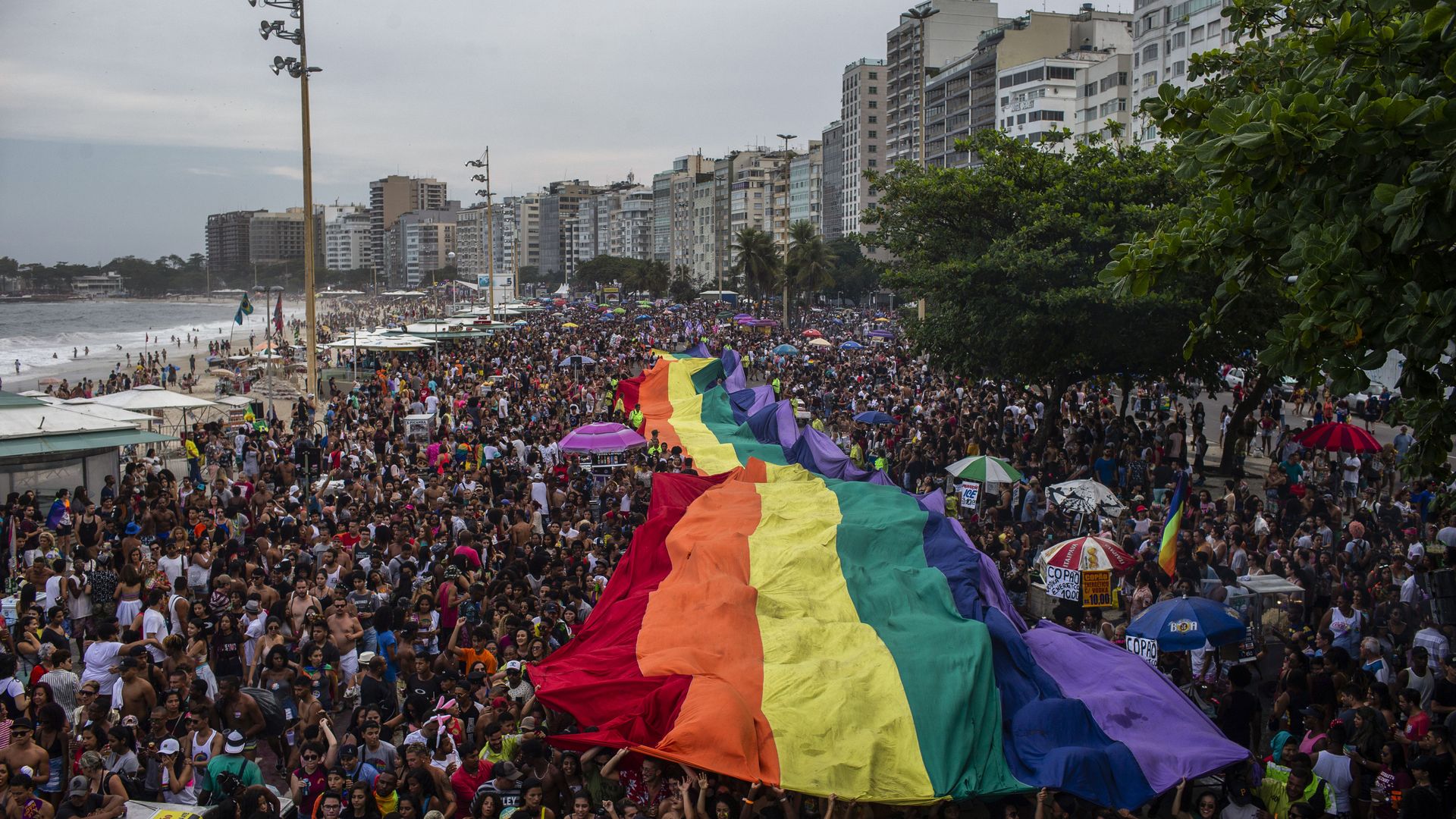 LGBT flag in Brazil