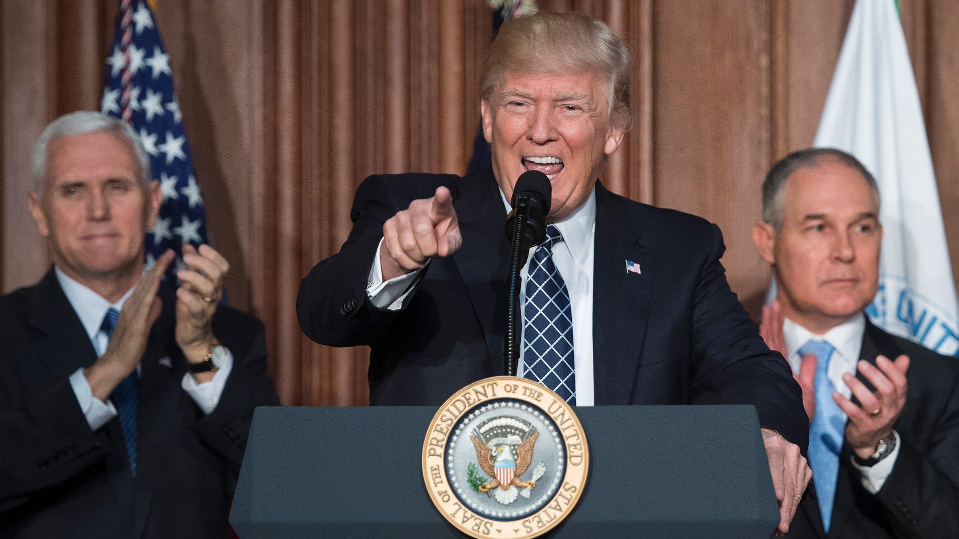 President Trump and EPA Administrator Pruitt