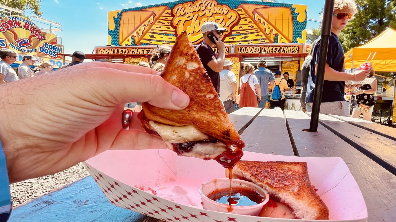 Iowa State Fair adds a raspberry chipotle grilled cheese to the menu