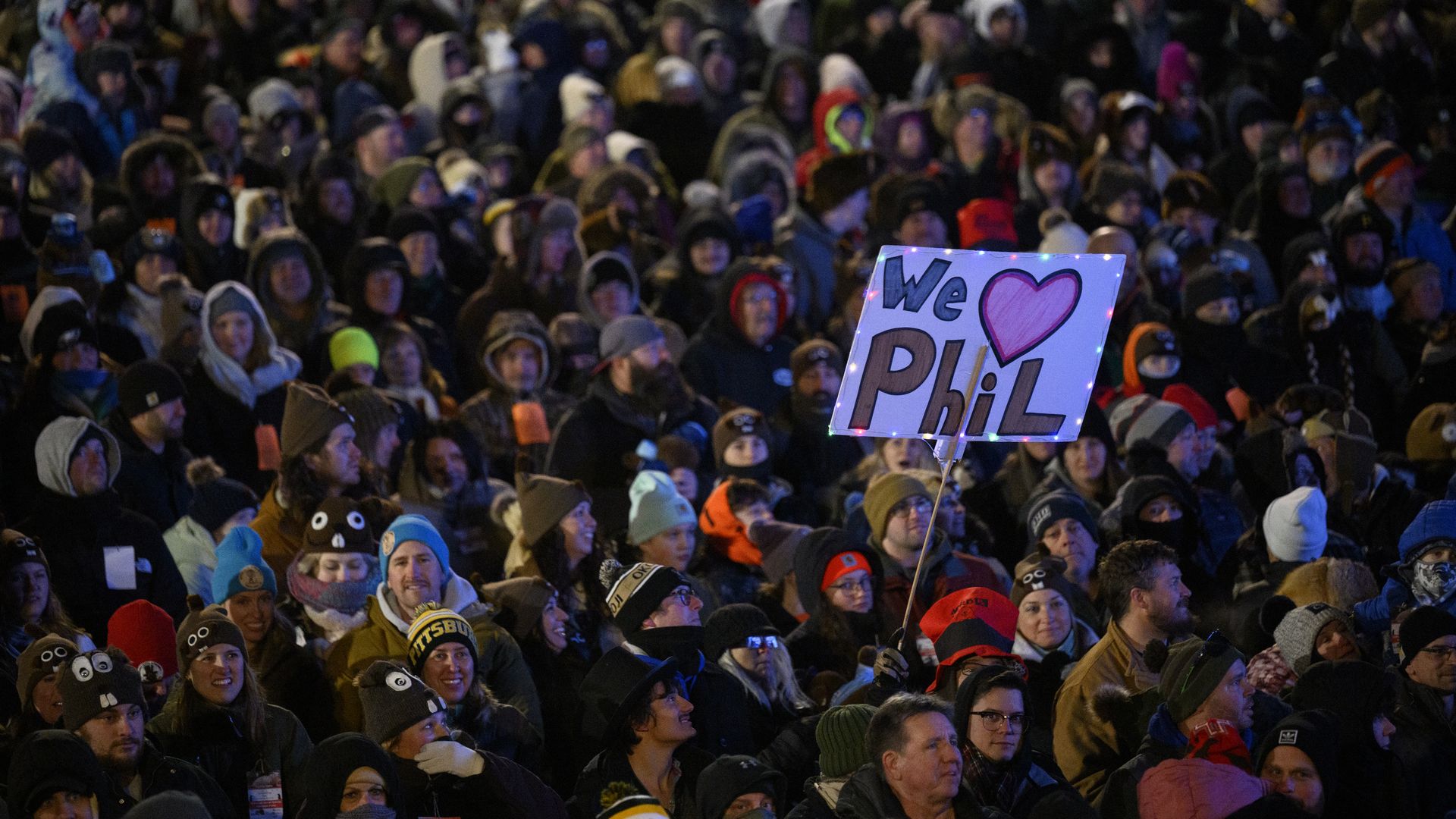 Groundhog Day in Punxsutawney is the wildest winter party Axios