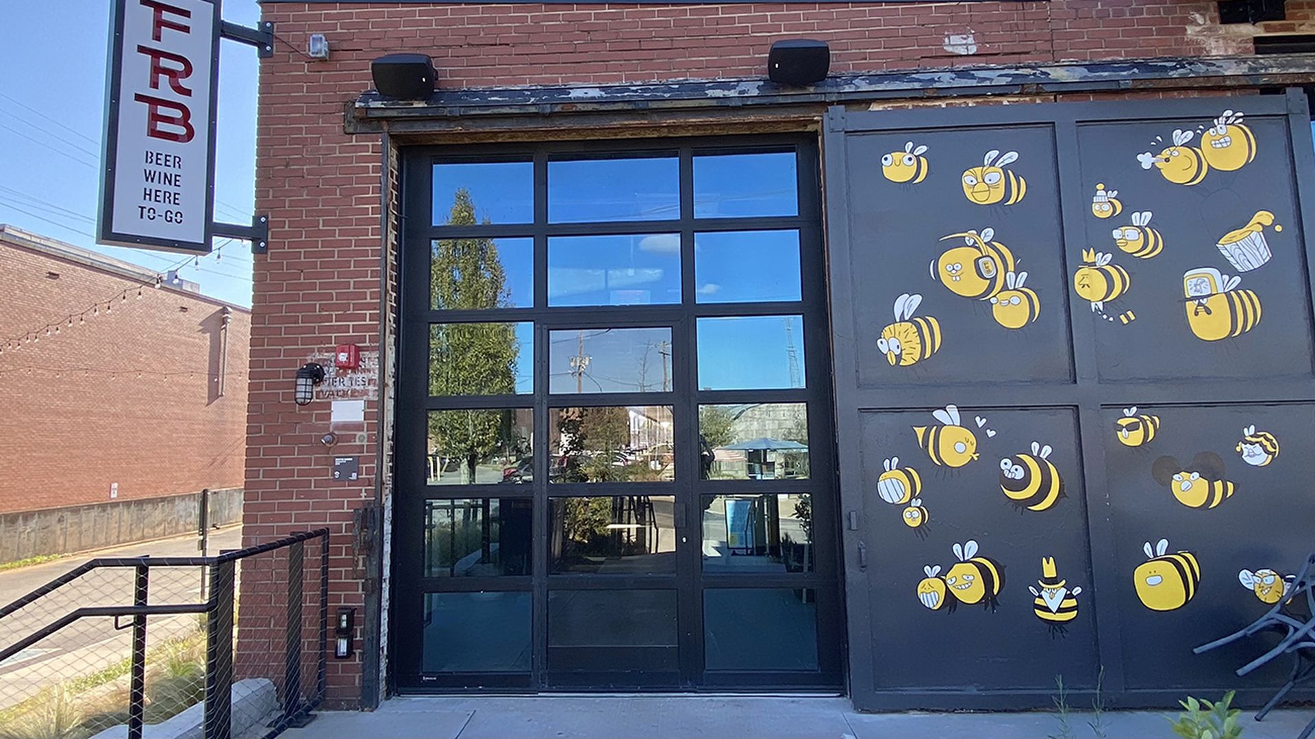 free range brewing camp north end exterior