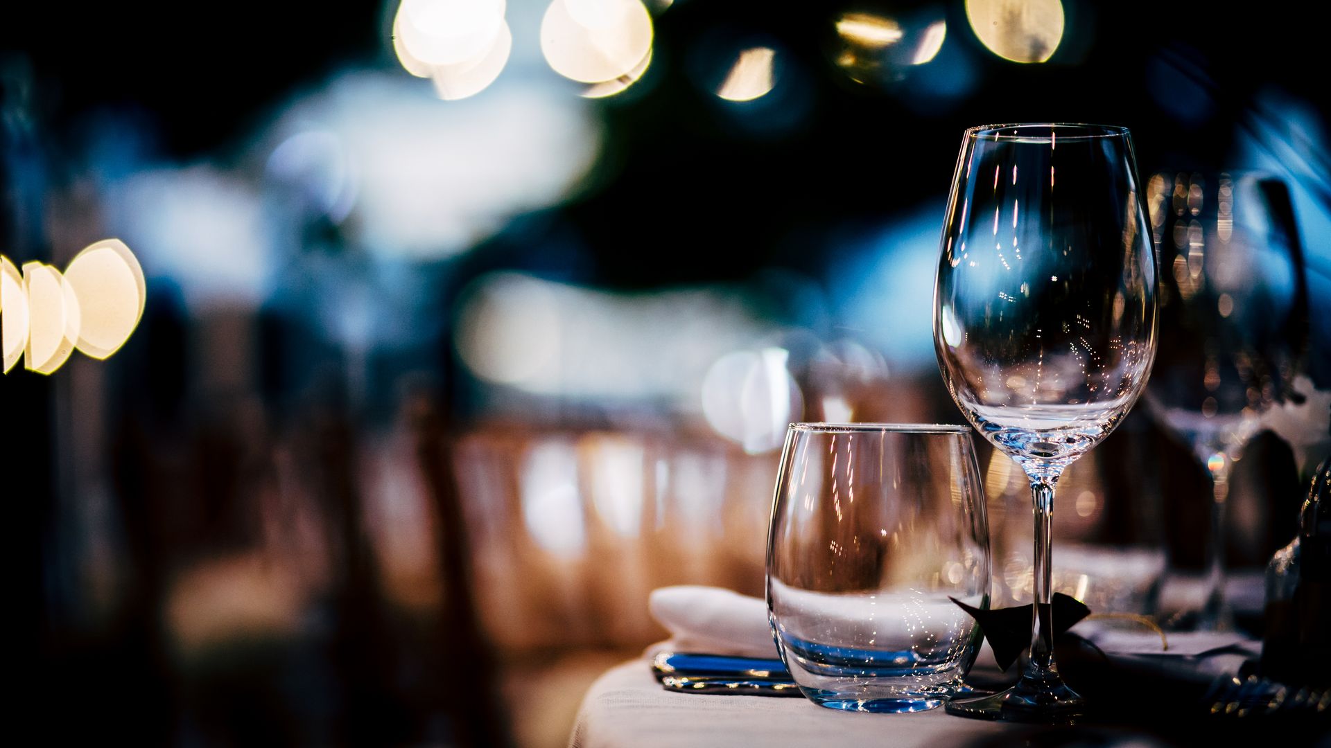 A fancy table setting