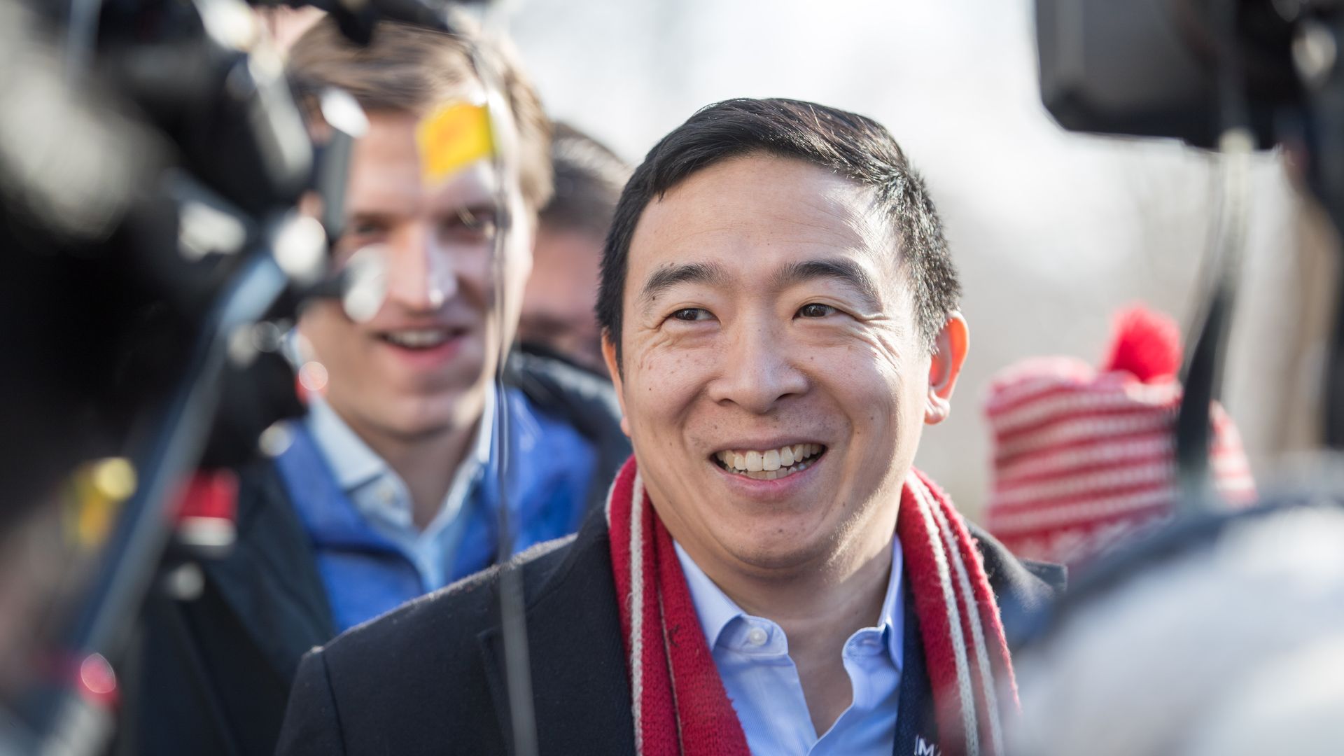 Andrew Yang on Feb. 9