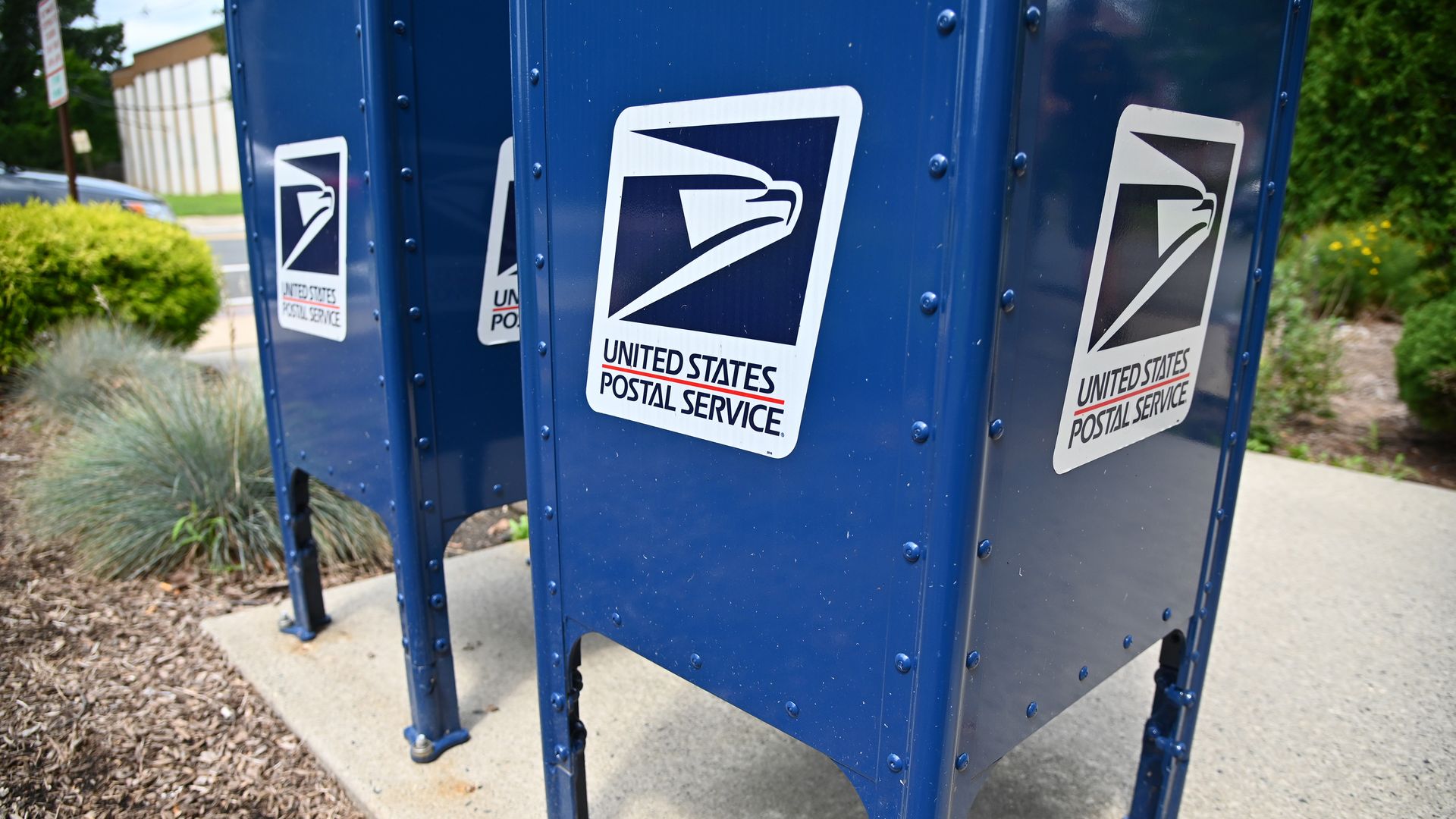 USPS mail boxes