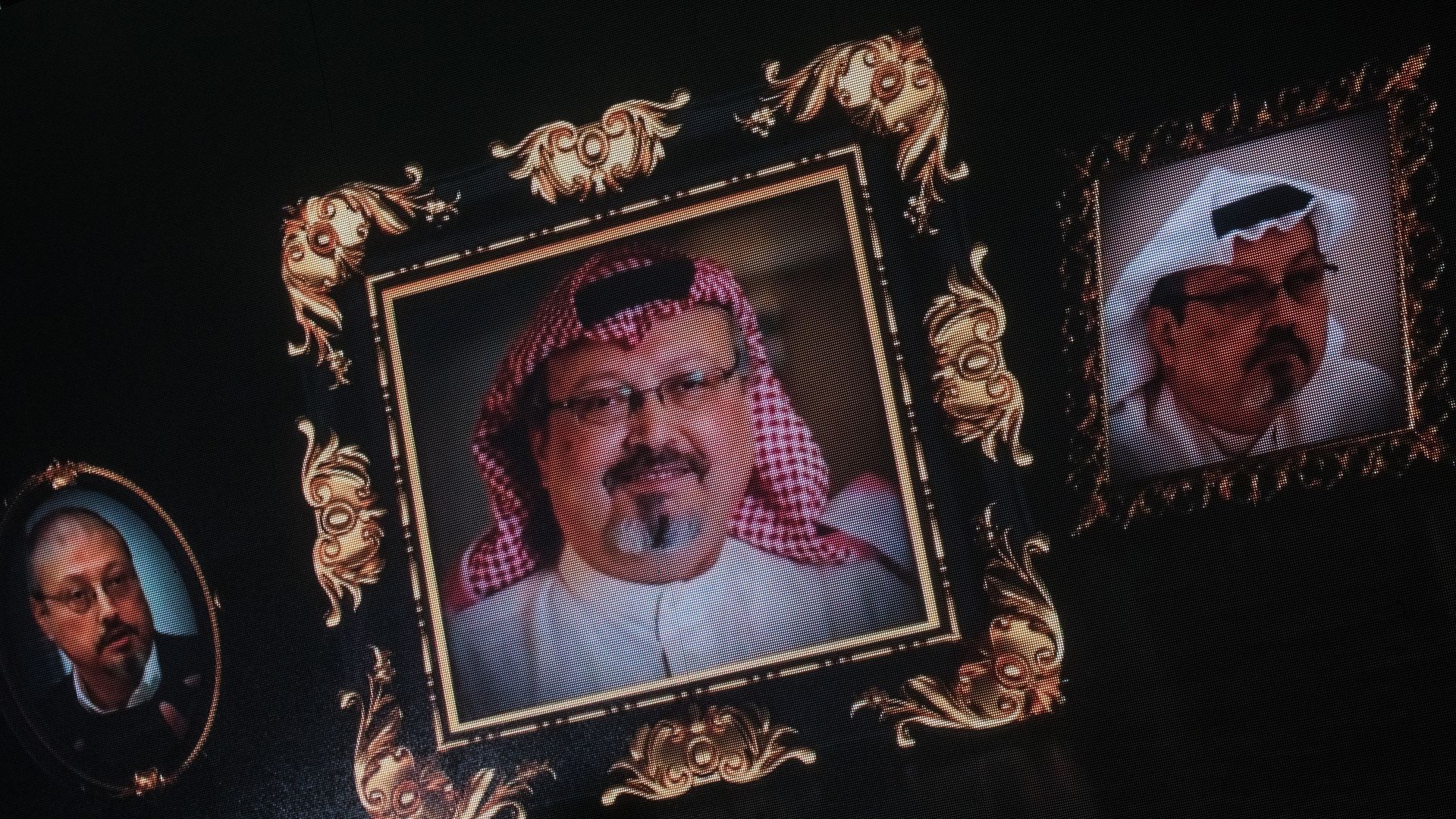 Images of Jamal Khashoggi