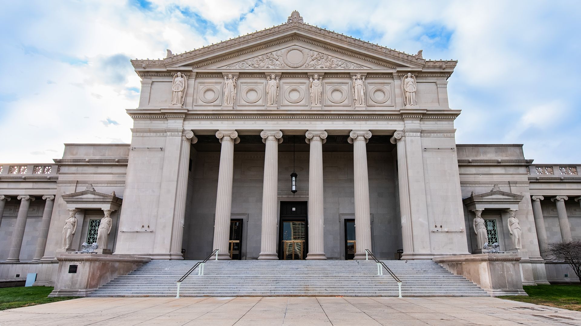 Exterior of the Museum of Science and Industry.