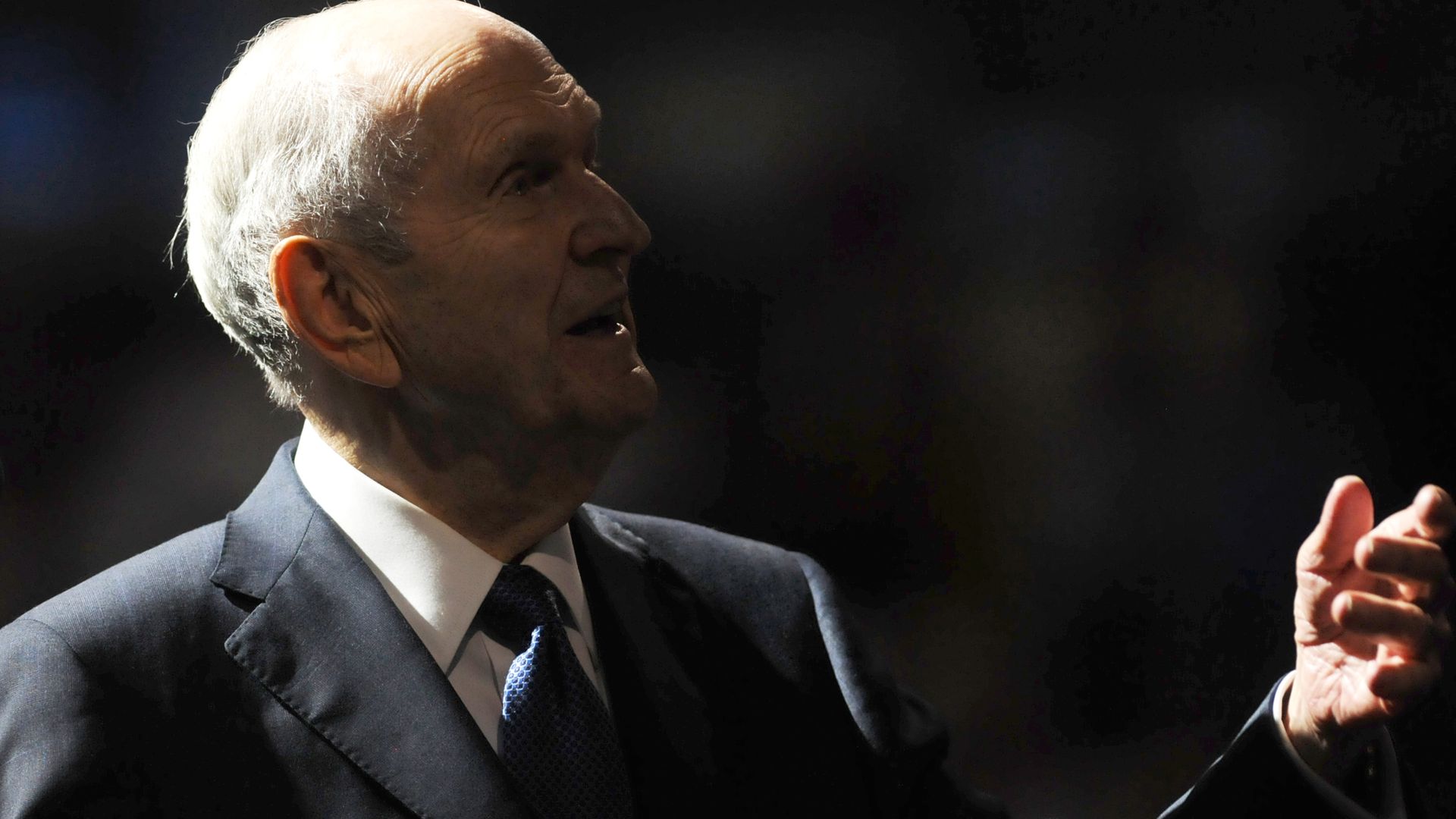 Russell M. Nelson, the 94 year-old president of The Church of Jesus Christ of Latter-day Saints, addresses the audience at a devotional at the Amway Center on June 9, 2019 in Orlando, Florida. (