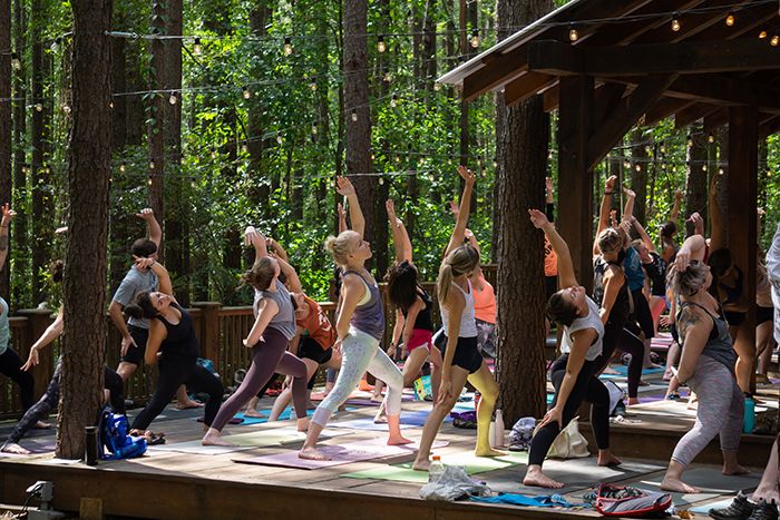 USNWC Flow Fest yoga