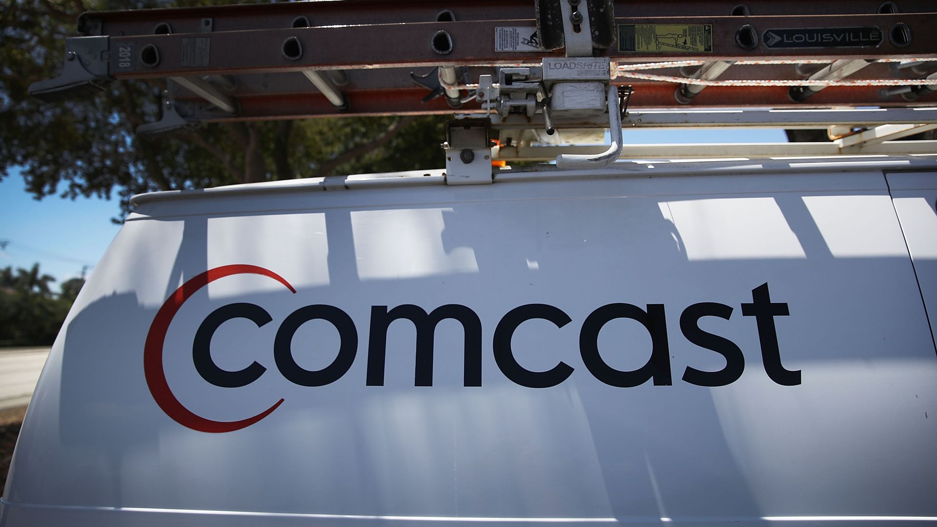 Comcast truck