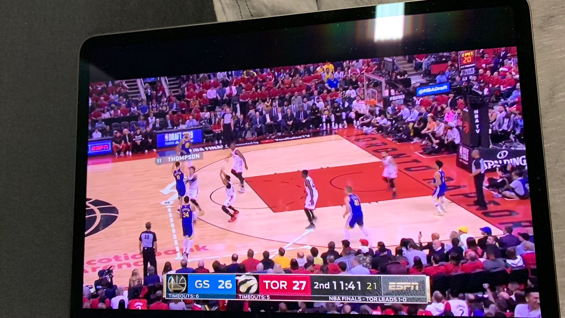 The NBA is testing alternative video feeds using data from Second Spectrum, seen here.