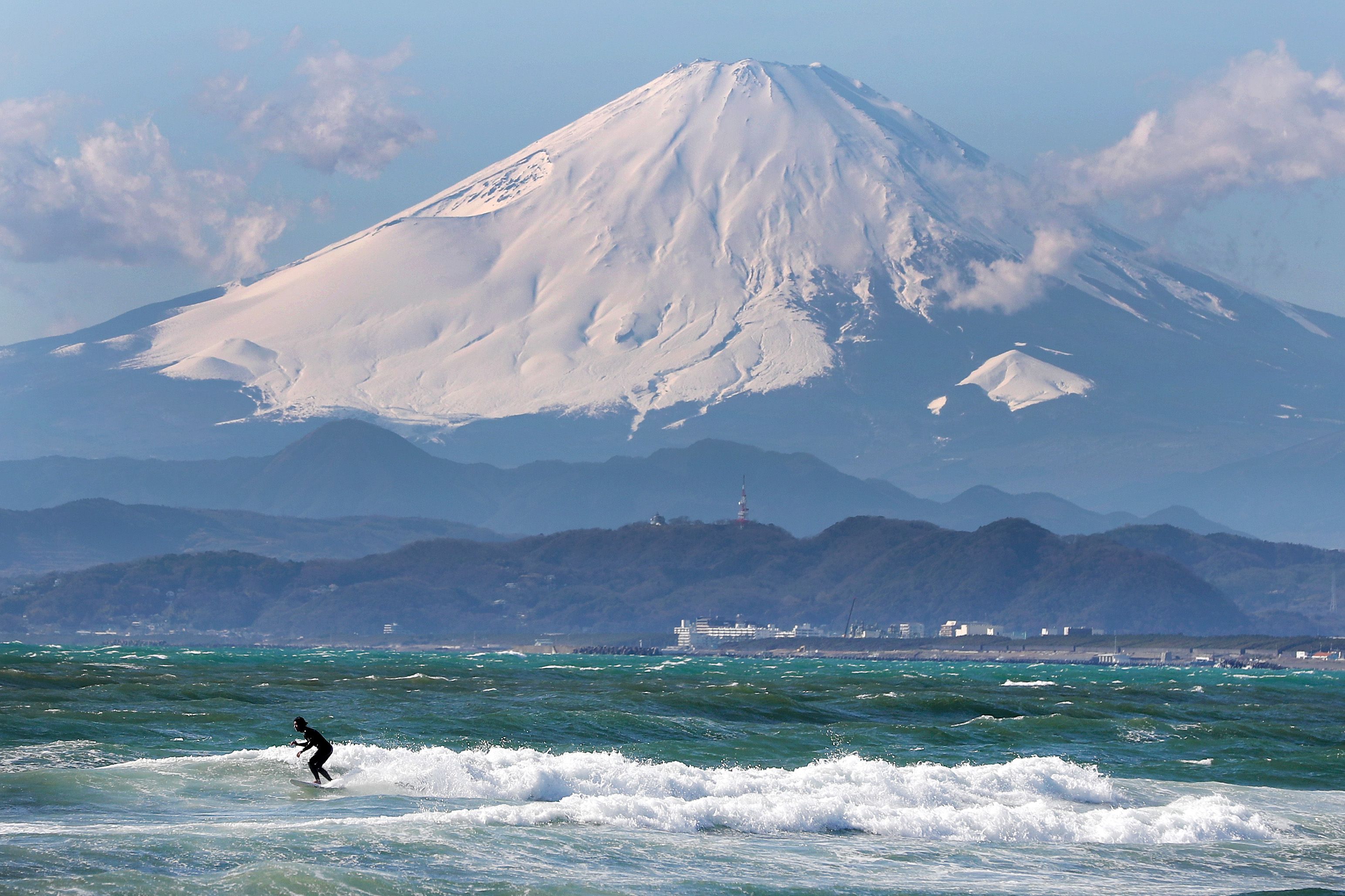 Surfer in Japan
