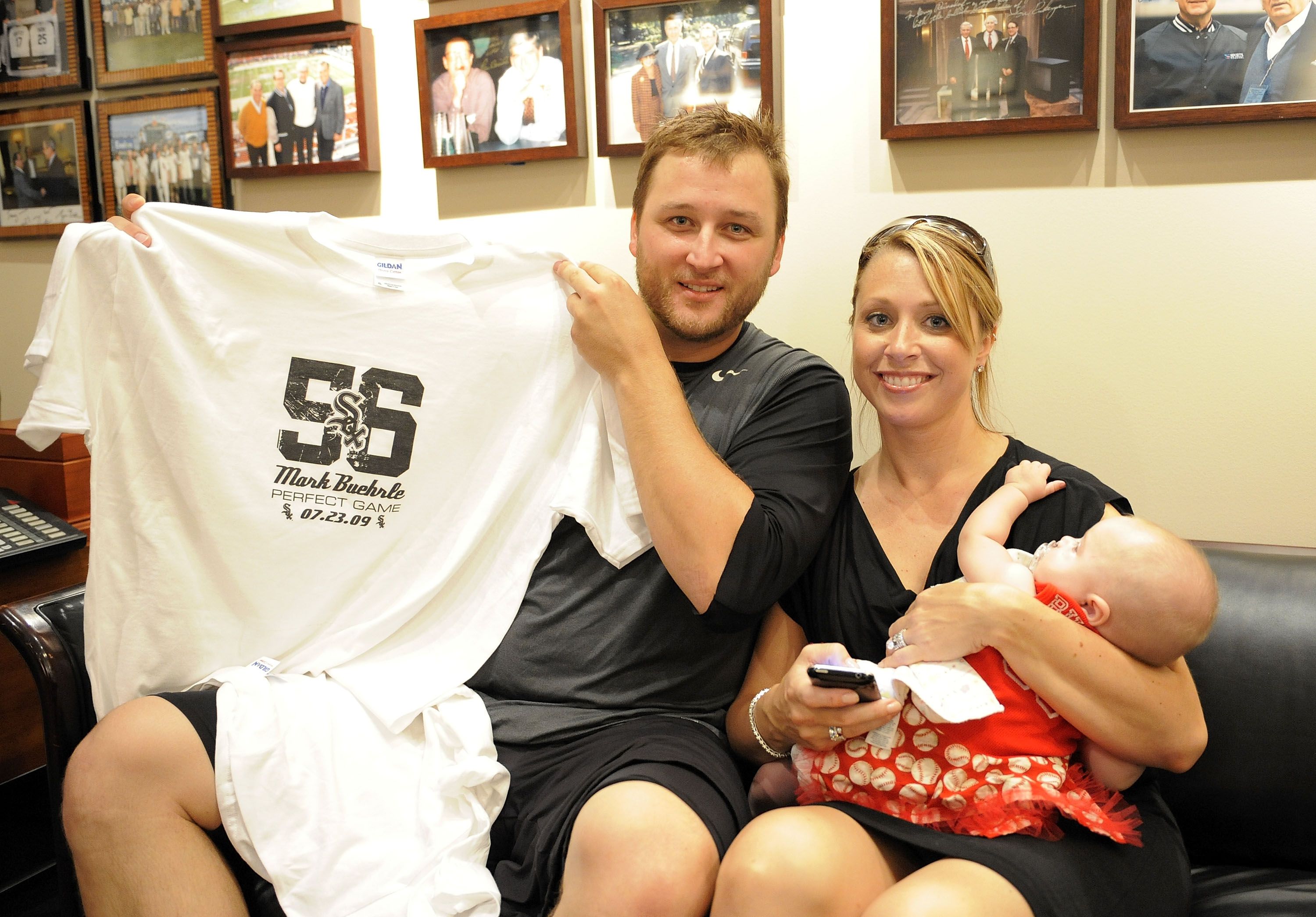 Mark Buehrle and family