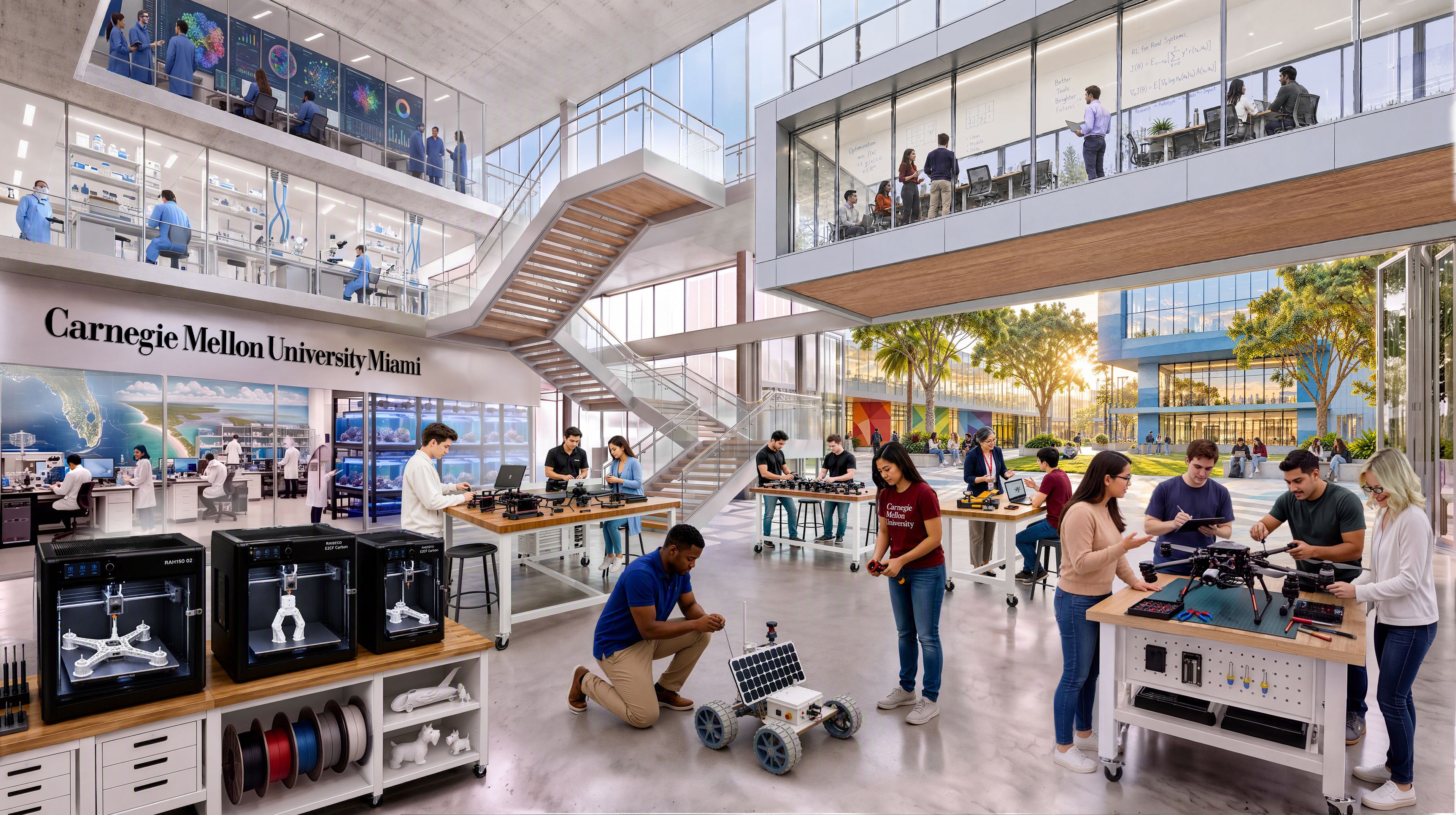 A rendering of CMU Miami. Photo: Courtesy of CMU