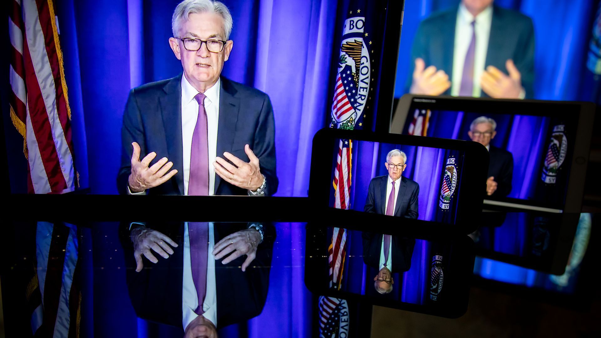 Jerome Powell; Photo: Michael Nagle/Bloomberg via Getty Images