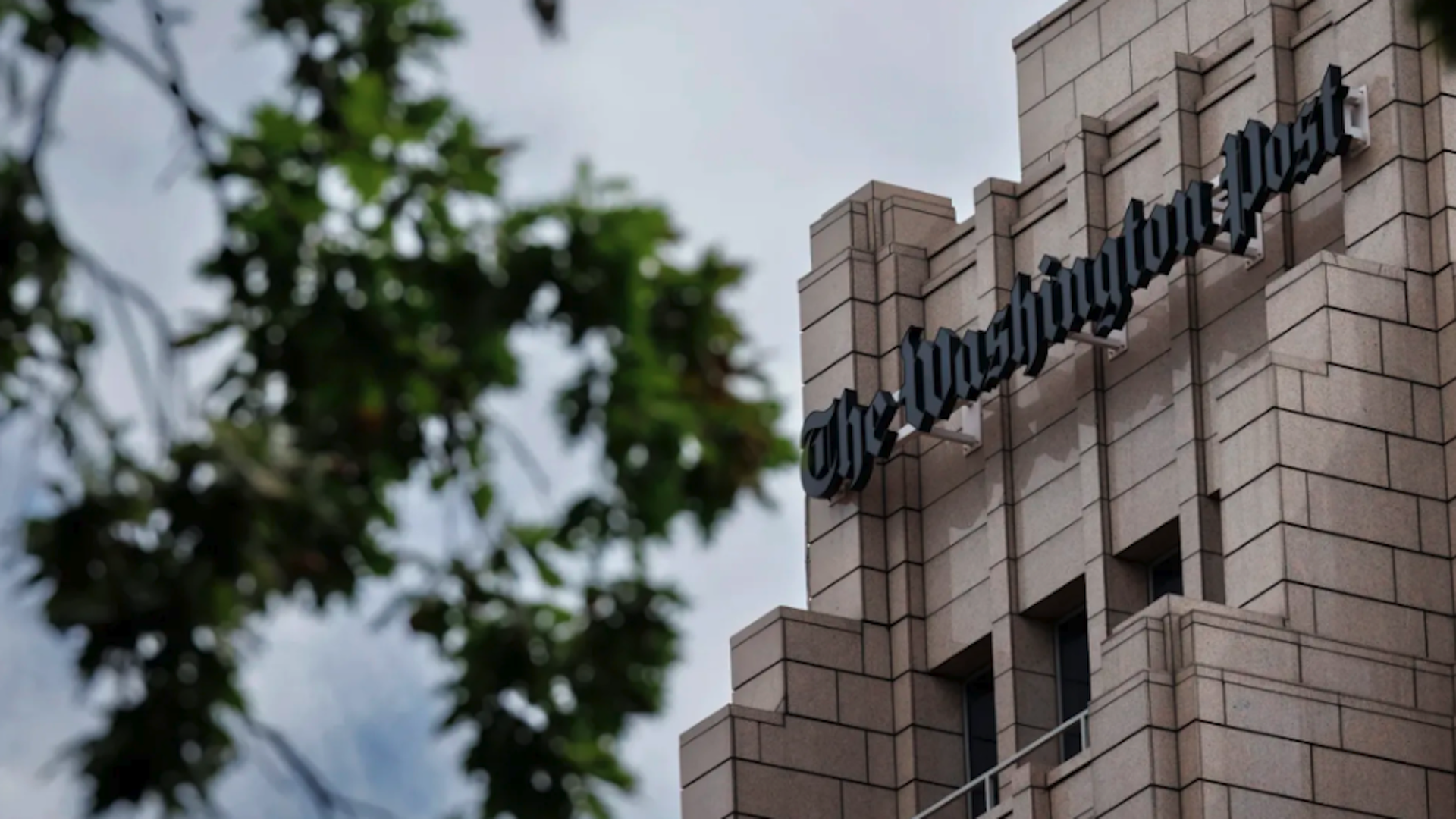 The Washington Post office in Washington, D.C. Photo: Ting Shen/Bloomberg via Getty Images