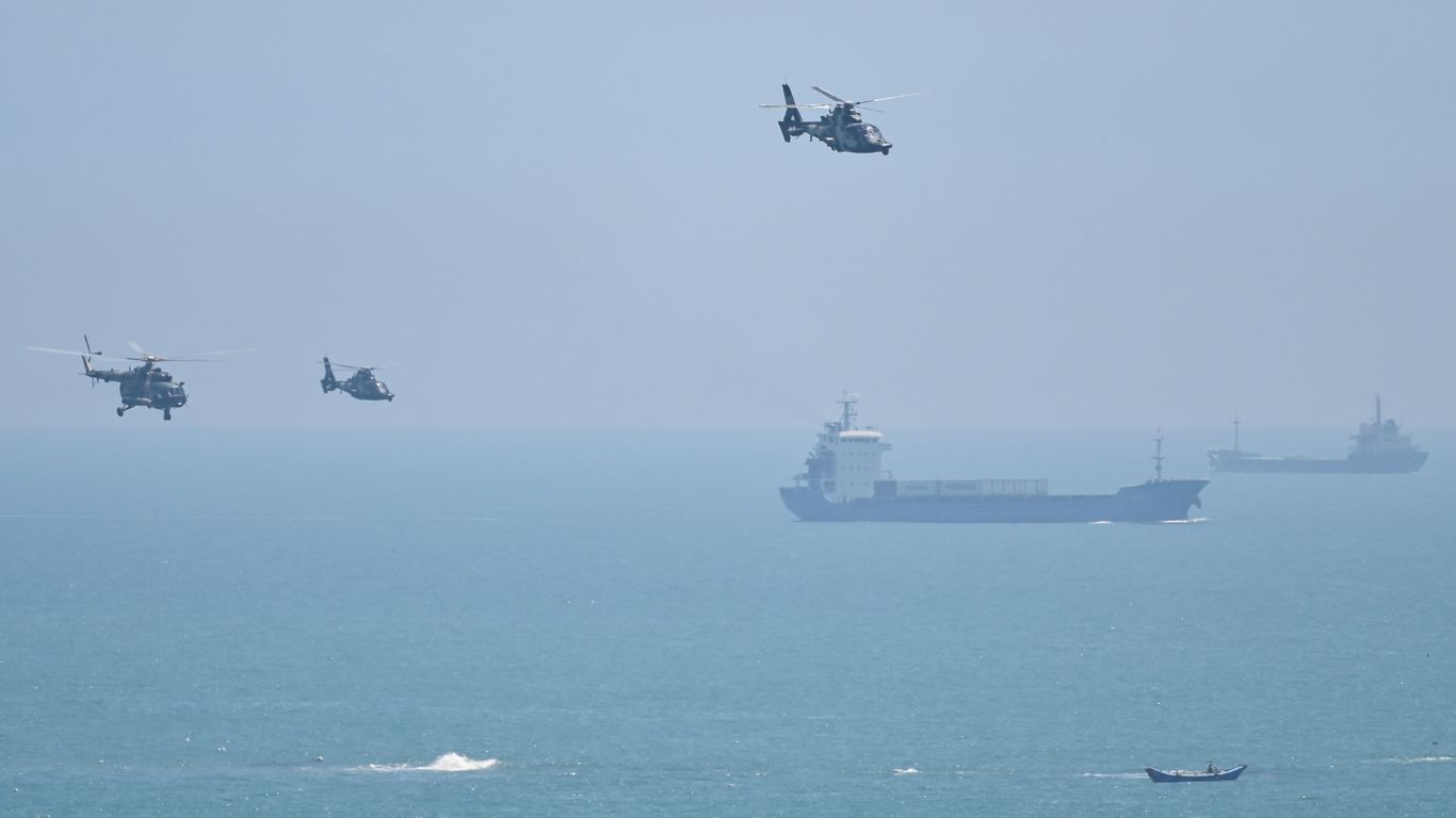 China's military holds live drills around Taiwan after Trump arms sale announcement