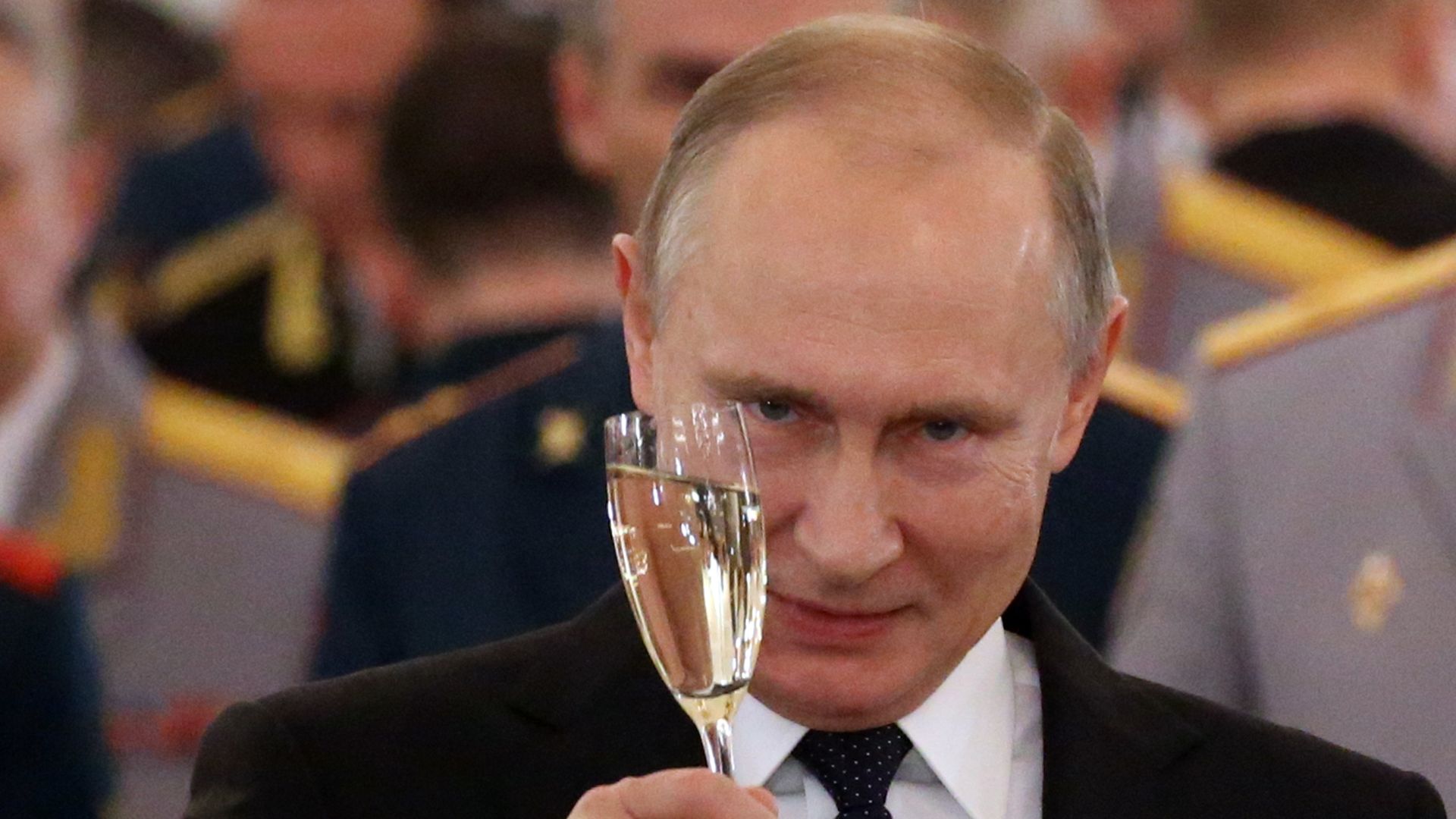 Photo of Vladimir Putin.