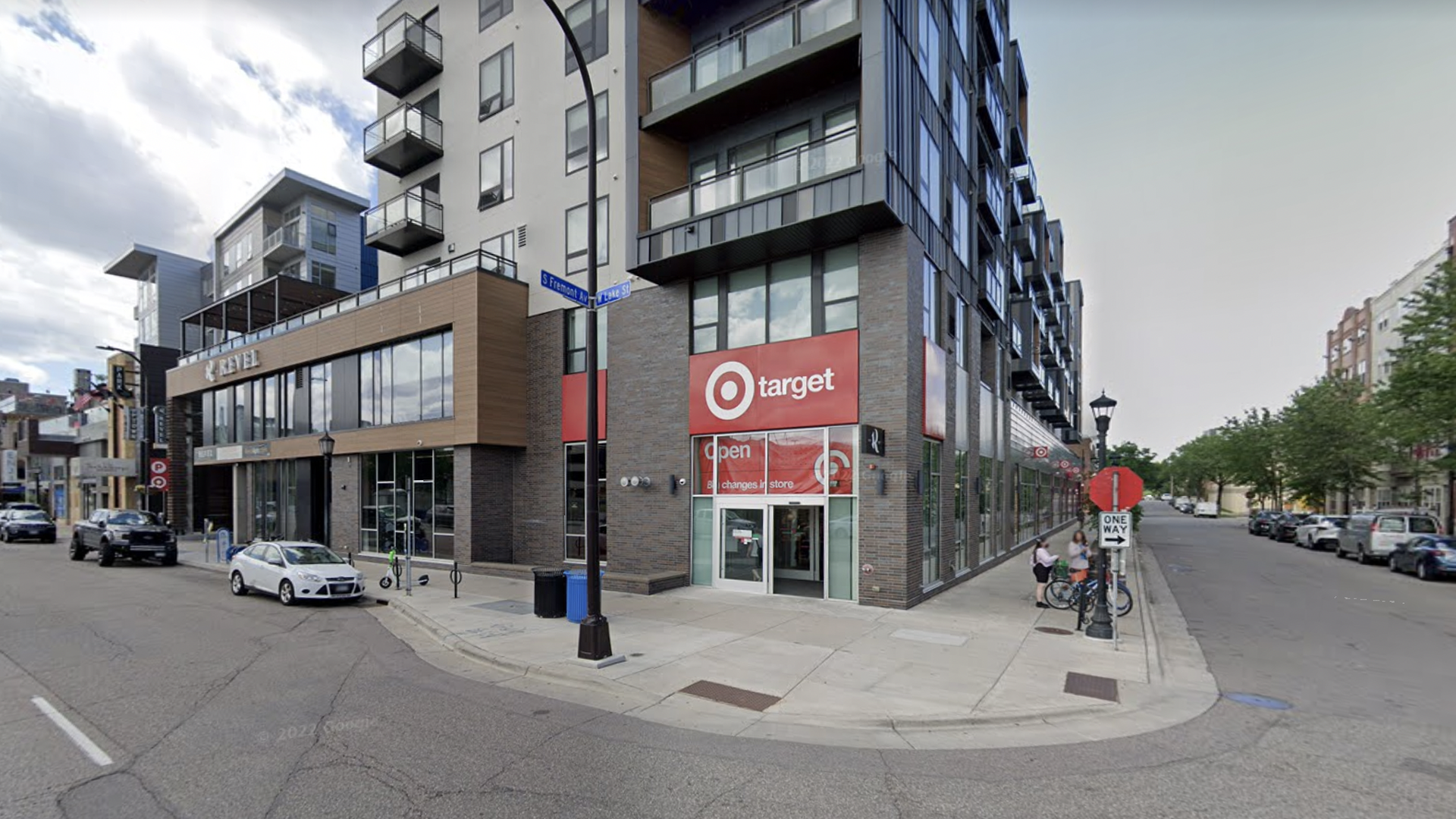 The outside of the Uptown Target
