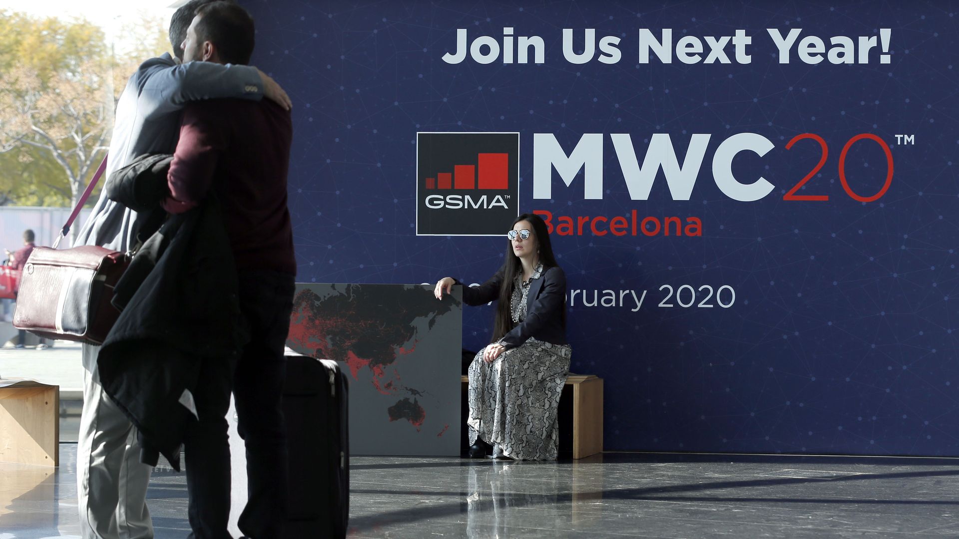 An image from Mobile World Congress 2019 touting this year's show