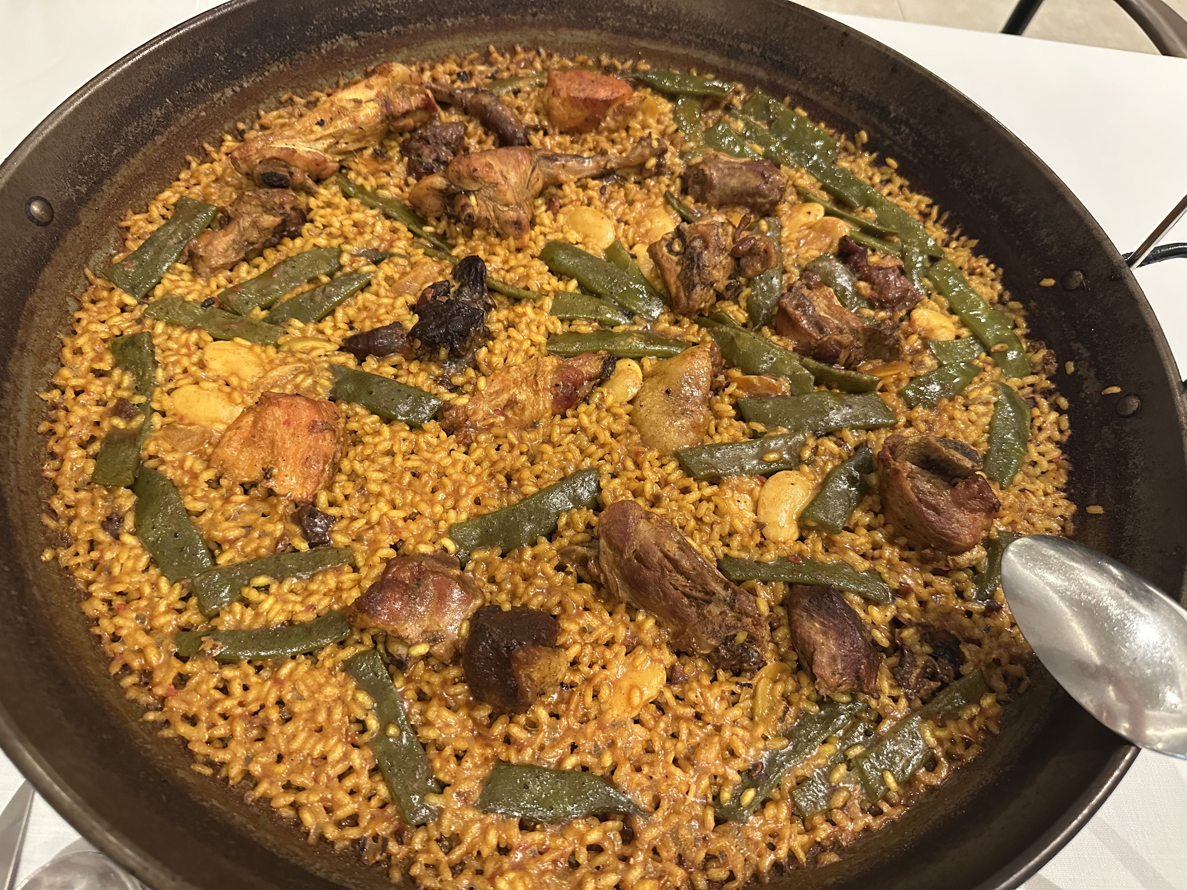photo of paella