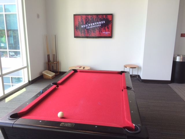 red ventures pool table