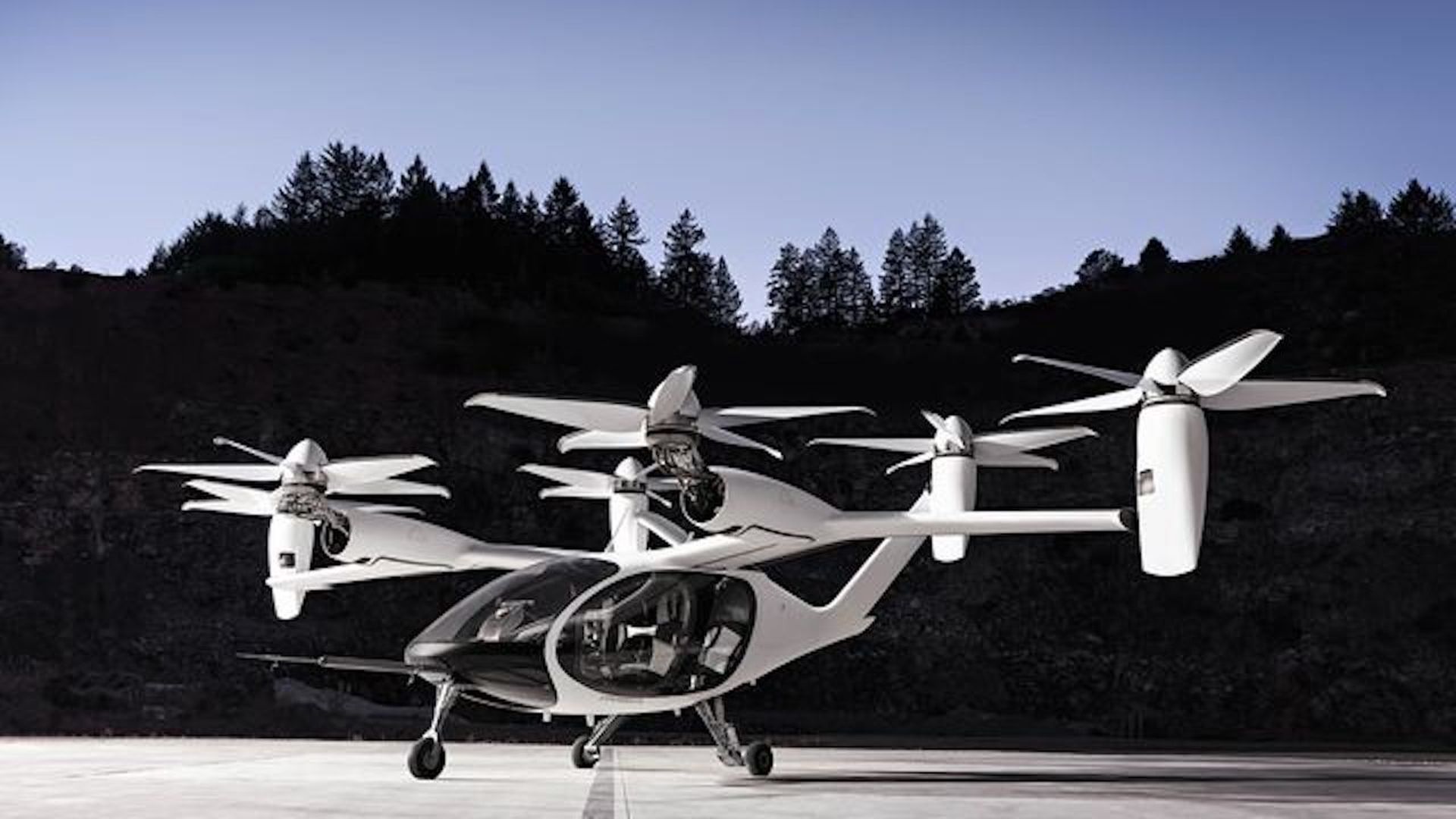 Joby Aviation's electric air taxi.