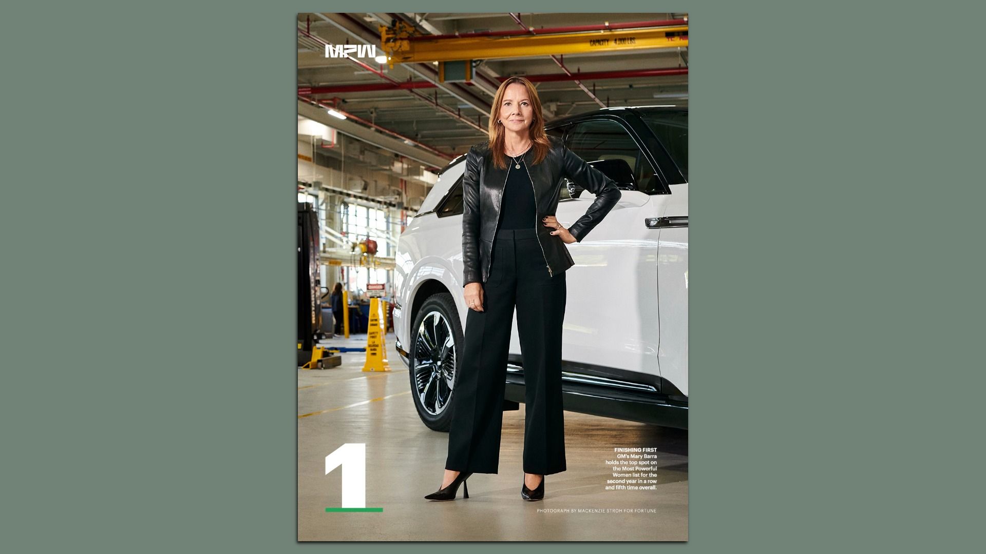 GM CEO in Fortune magazine.
