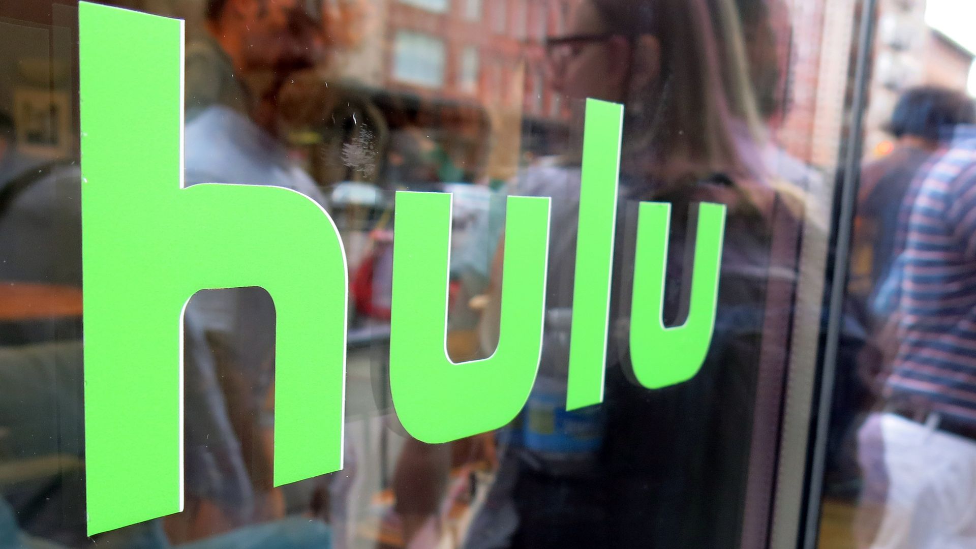 The Hulu logo.