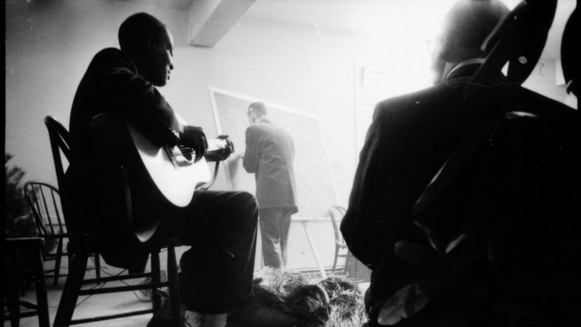 Blues guitar player 