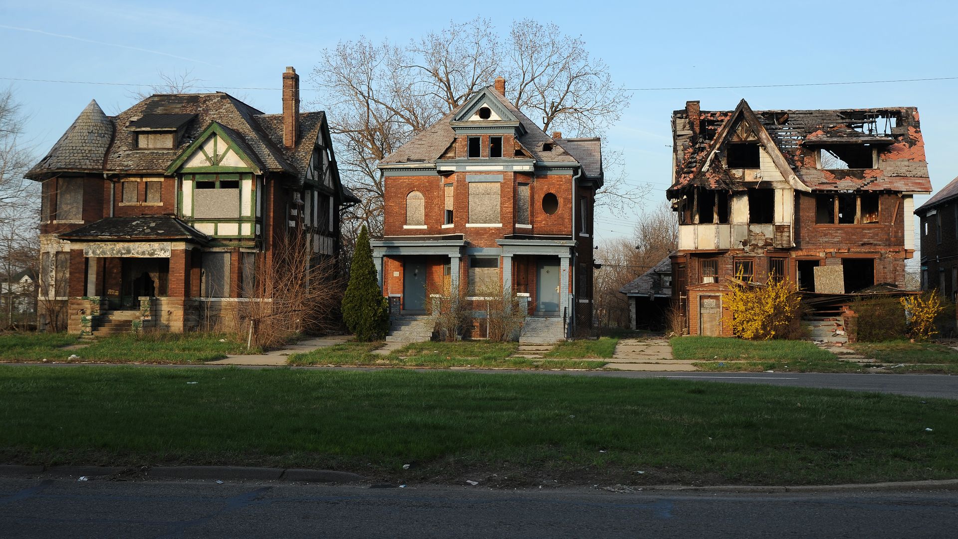 The other housing crisis Abandoned homes Axios