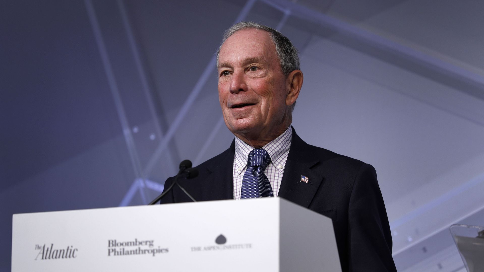 Michael Bloomberg, billionaire and former Mayor of New York City.
