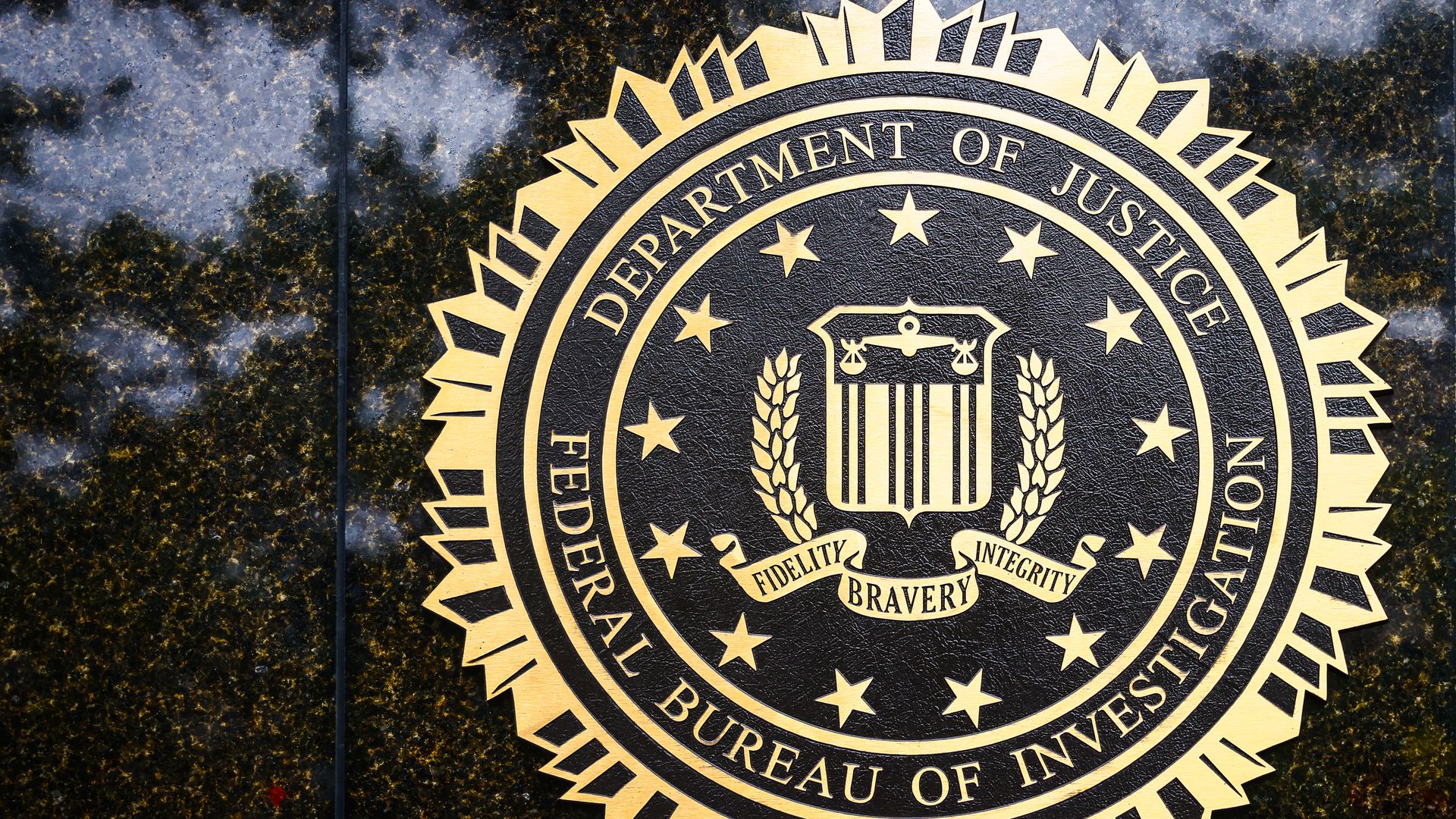Federal Bureau of Investigation seal is seen on J. Edgar Hoover FBI Building in Washington D.C.