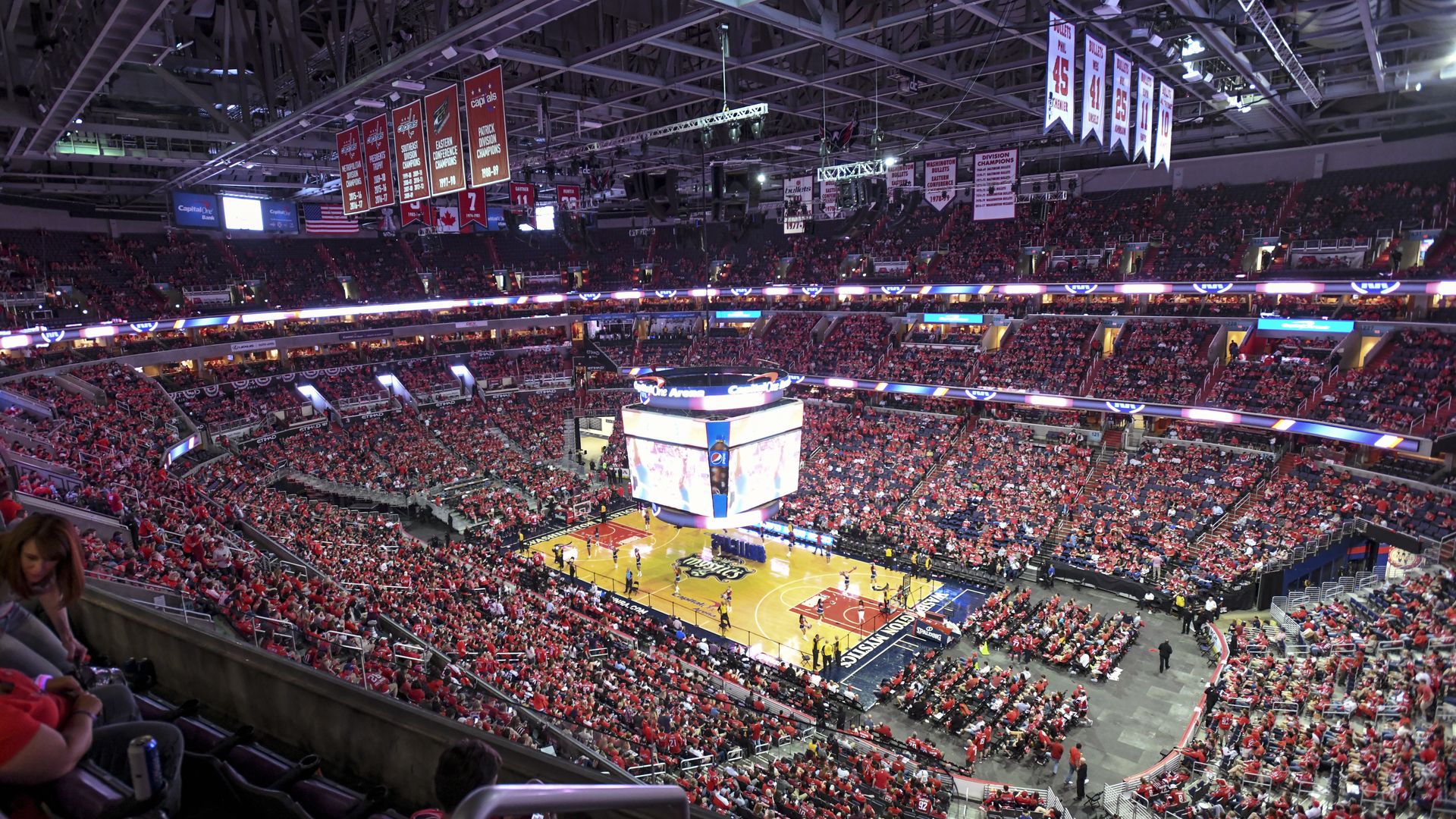Capital One Arena in Washington, D.C.