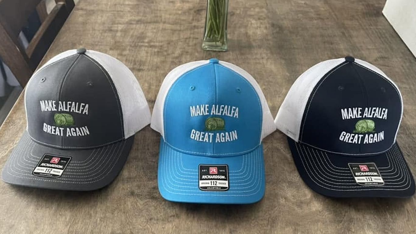Utah's new Great Salt Lake commissioner sold alfalfa-promoting hats
