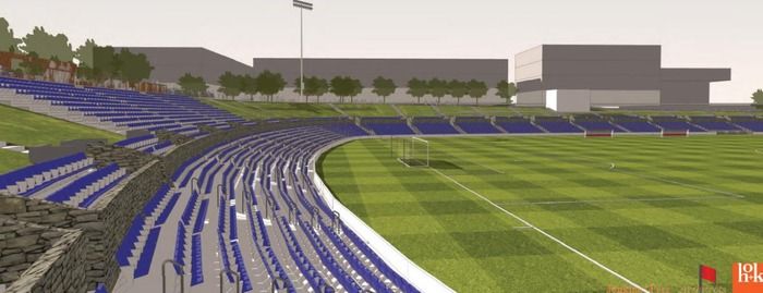 memorial stadium brick wall