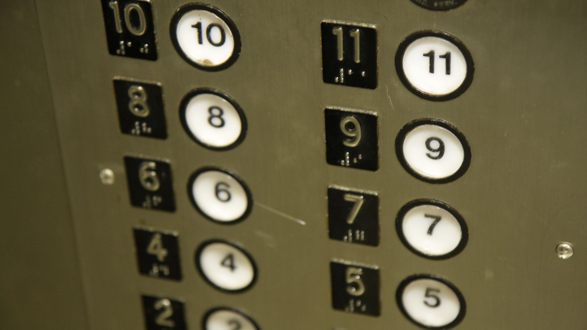 Elevator buttons