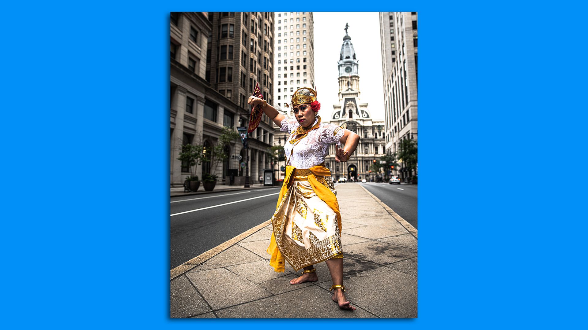  Sinta Penyami Storms in traditional dress. Photo by Rainey Backues