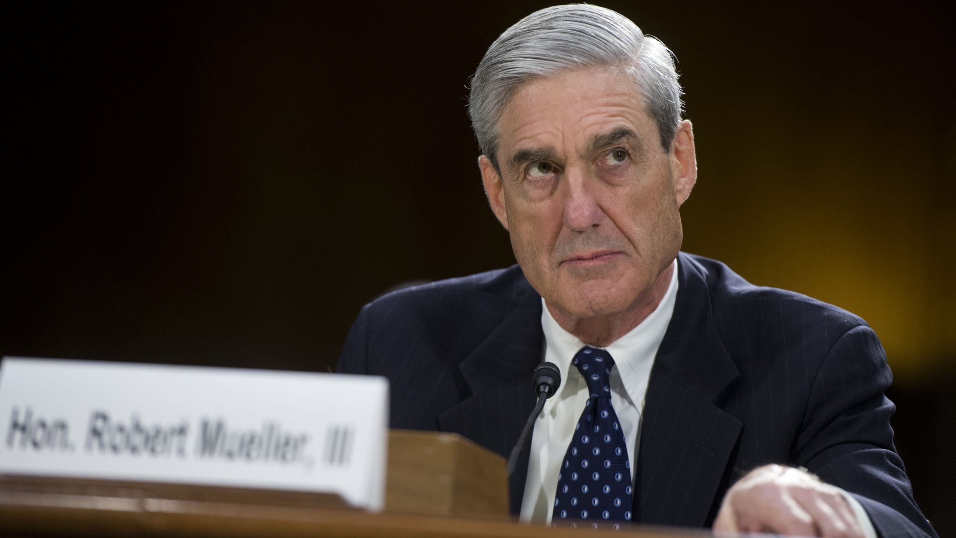 Robert mueller testifying