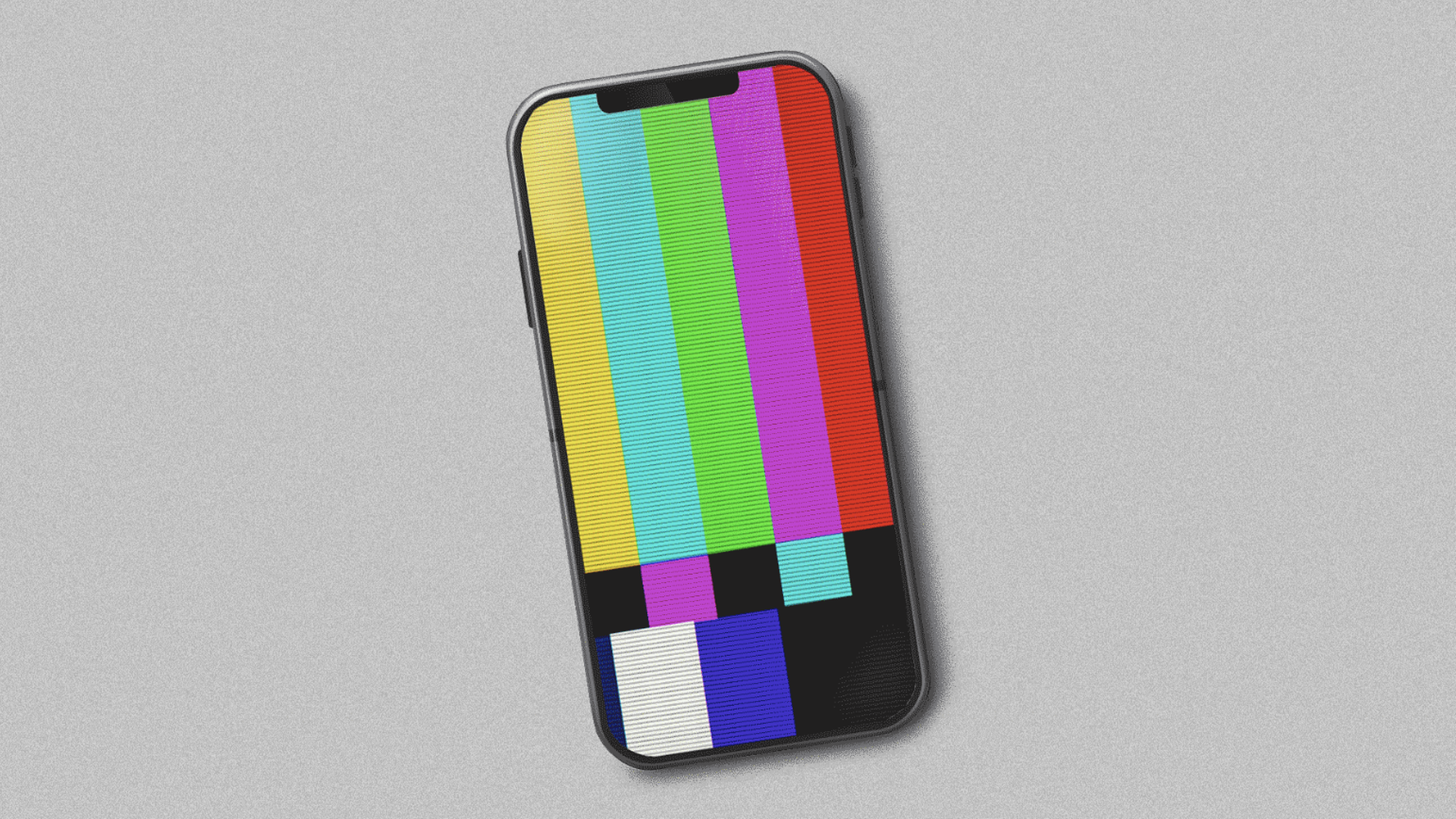 Illustration of a cell phonne