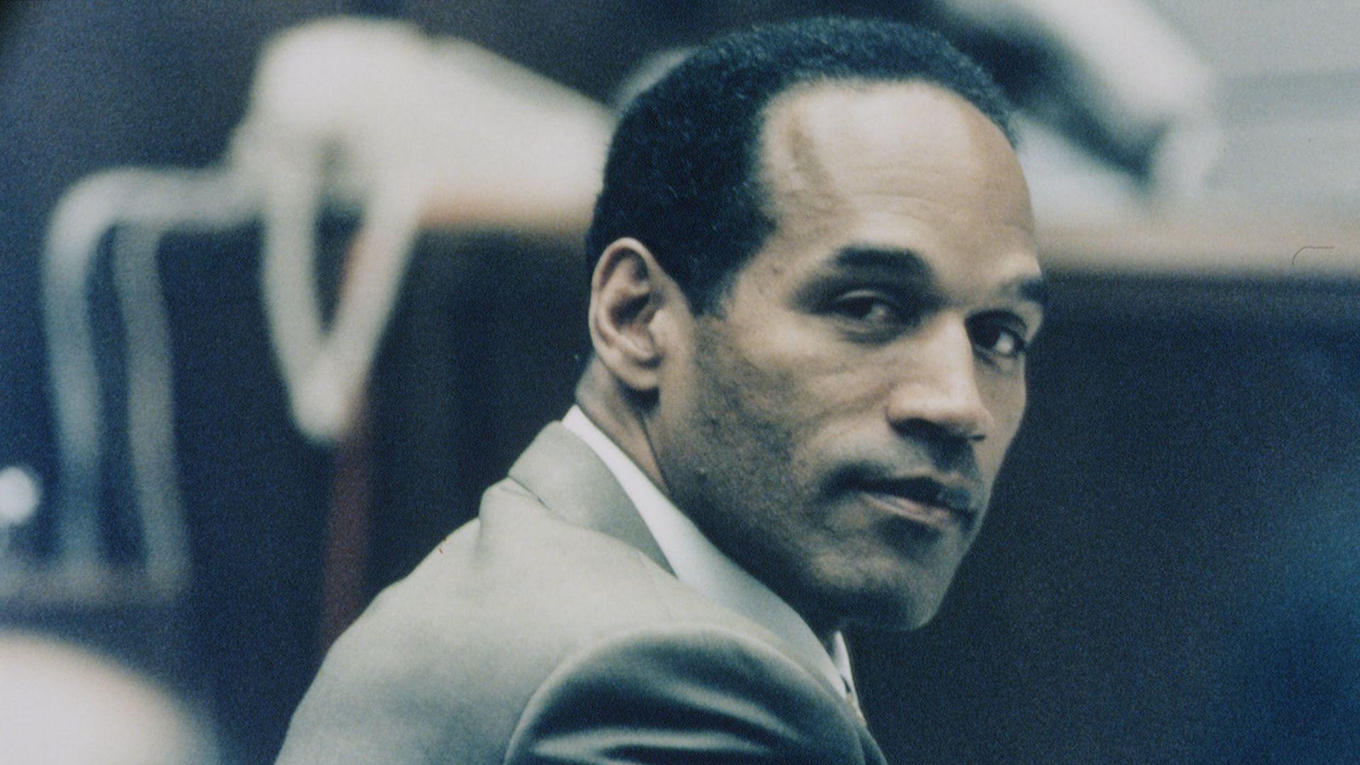 oj stares at the camera