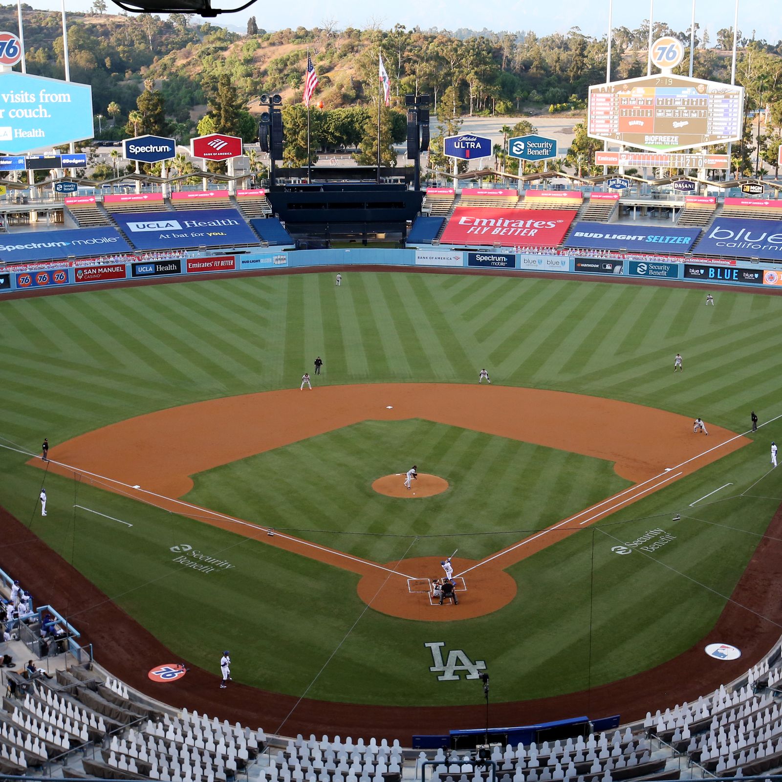 A Look At The Dodger Stadium Voting Experience In L.A. - Secret