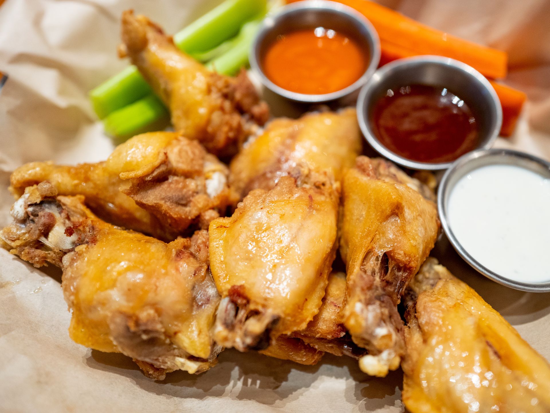 NFL Sunday 65cent wings all day