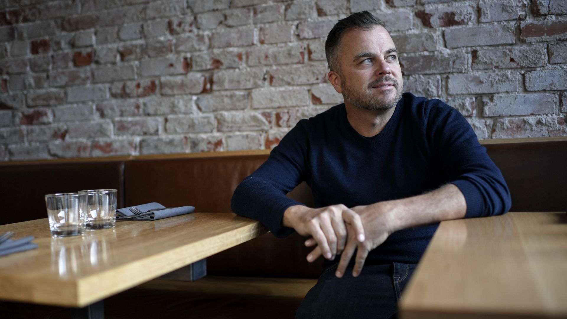 Chef/owner Kelly Whitaker at The Wolf's Tailor in 2019. Photo: AAron Ontiveroz/Denver Post via Getty Images