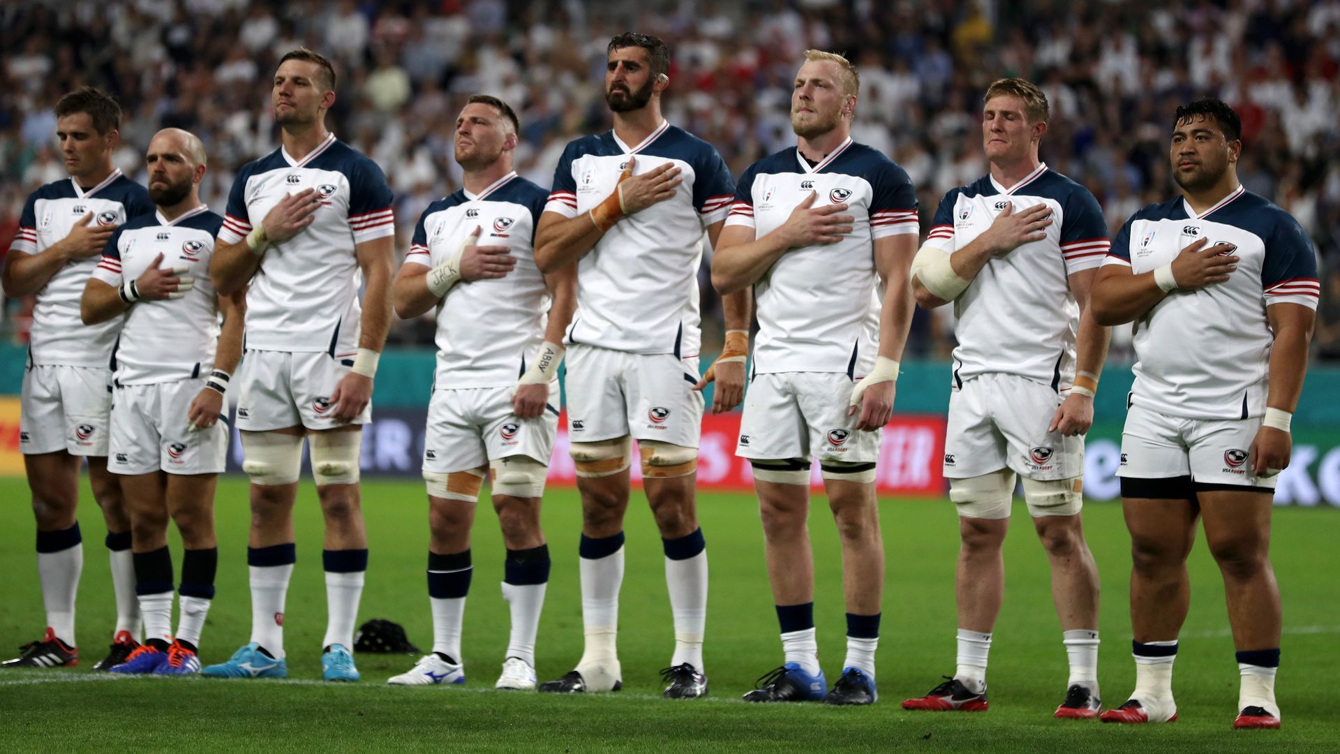 The U.S. rugby team.