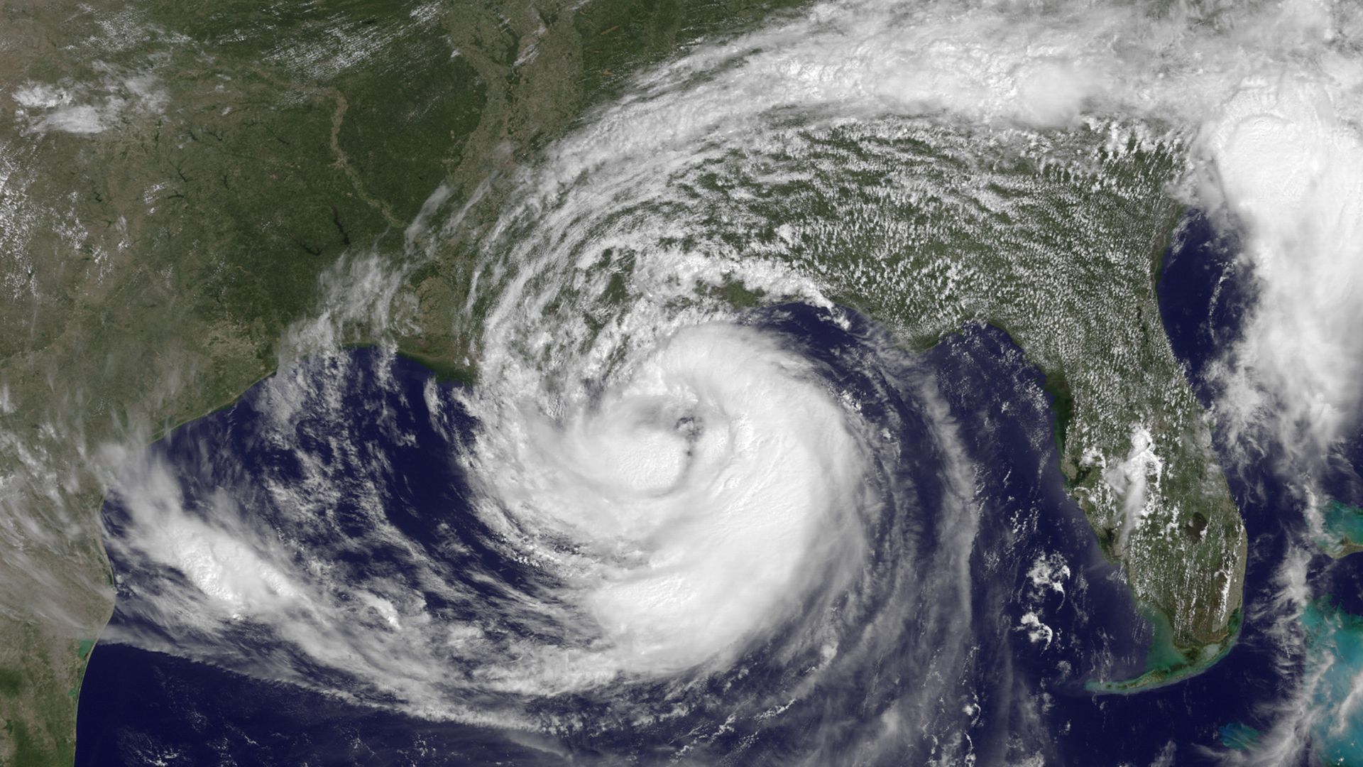 hurricane radar over the gulf coast new orleans